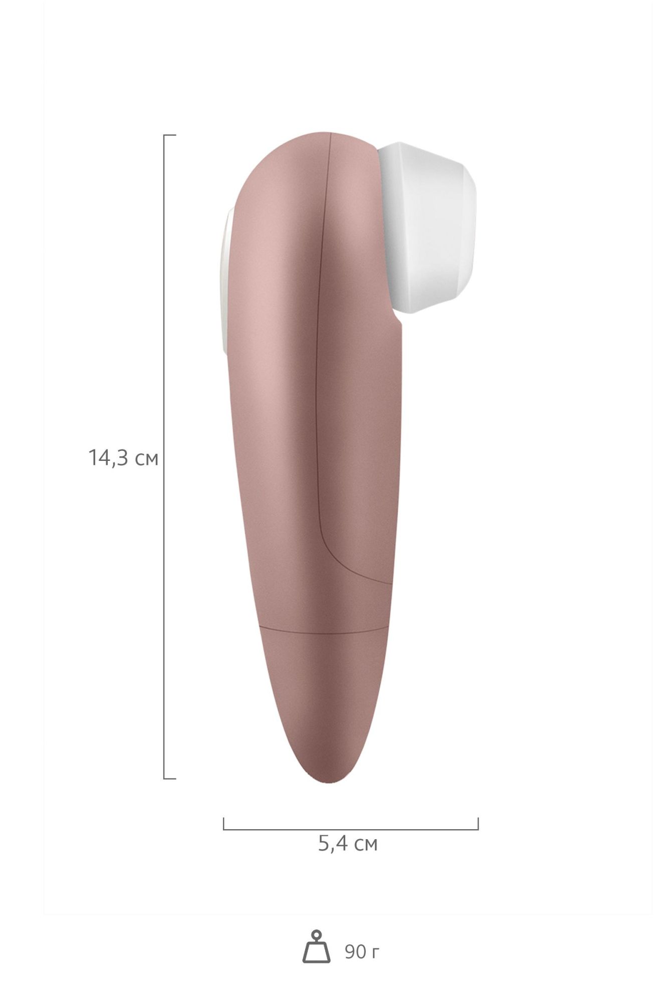 вакуум-волновой бесконтактный стимулятор клитора satisfyer 1 ng, abs пластик, розовый, 14 см. в России