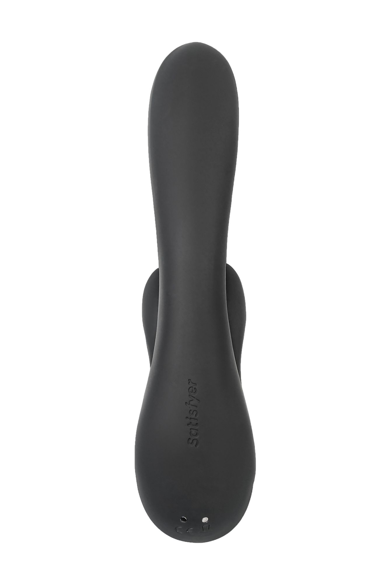 вибромассажер satisfyer double flex connect app, черный, силикон в России