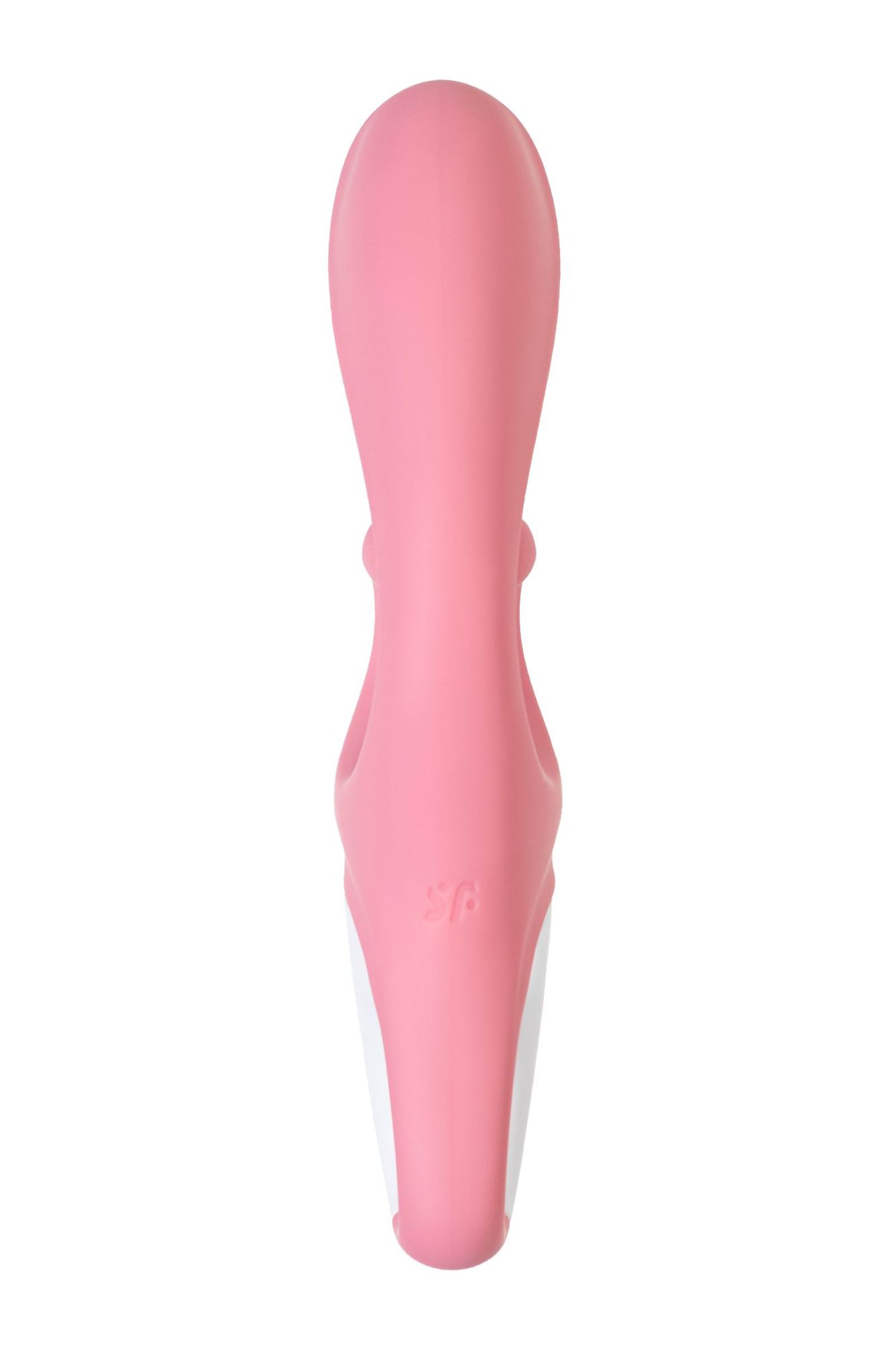 нереалистичный вибратор satisfyer hug me, силикон, розовый в России
