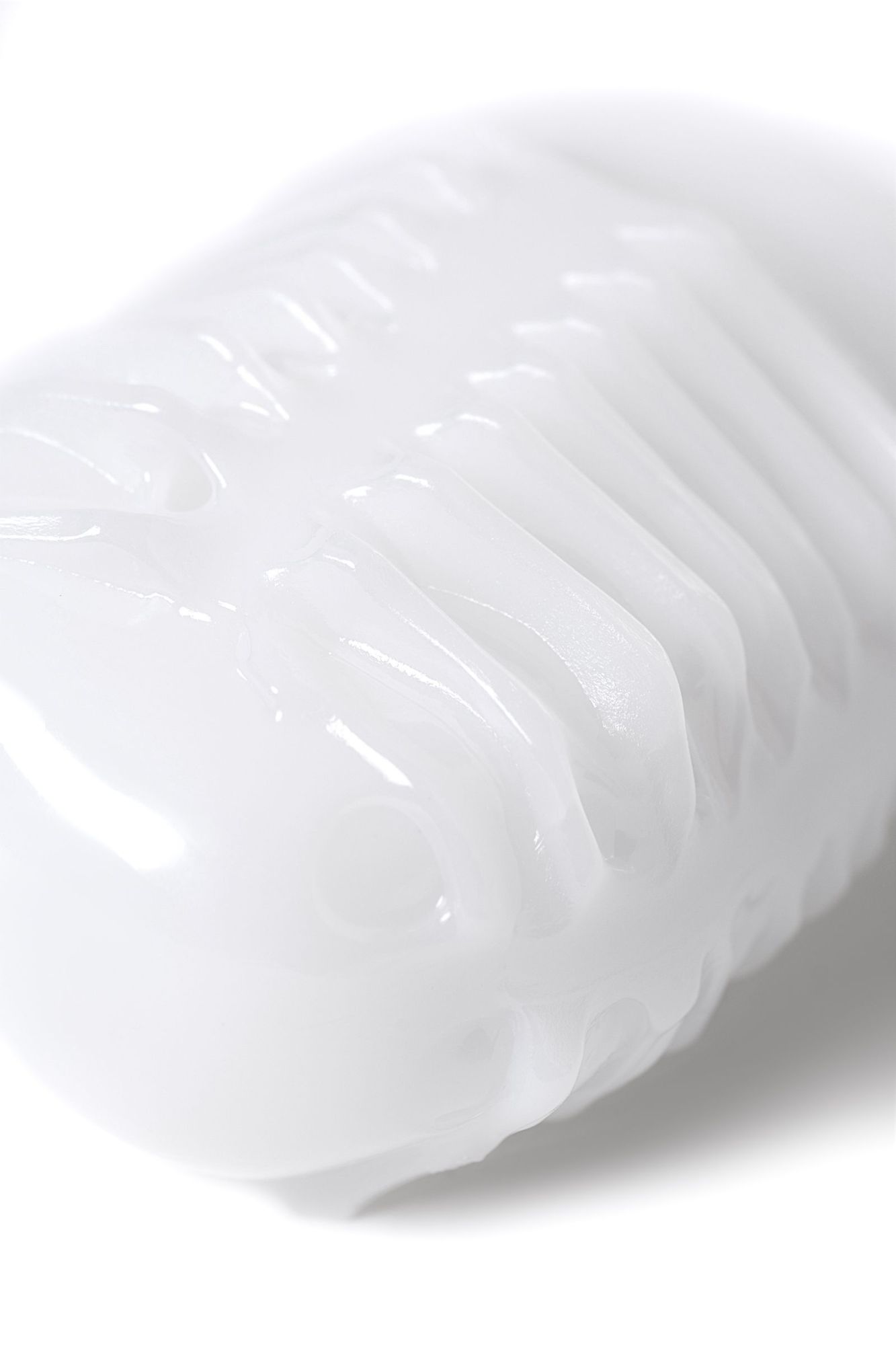мастурбатор masturbatin ribbed ricky, tpe, белый,4.5 см в России
