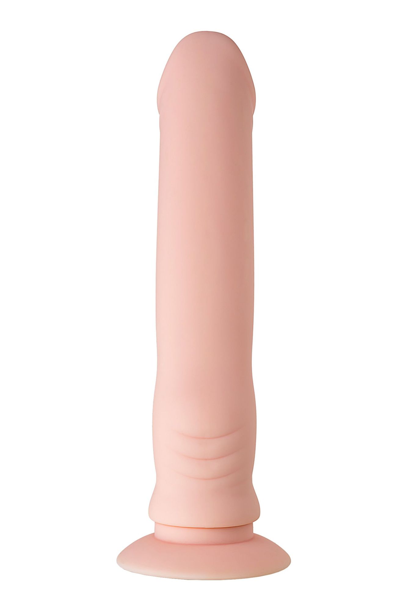 реалистичный фаллоимитатор a-toys by toyfa twint, силикон, телесный, 19,5 см в России