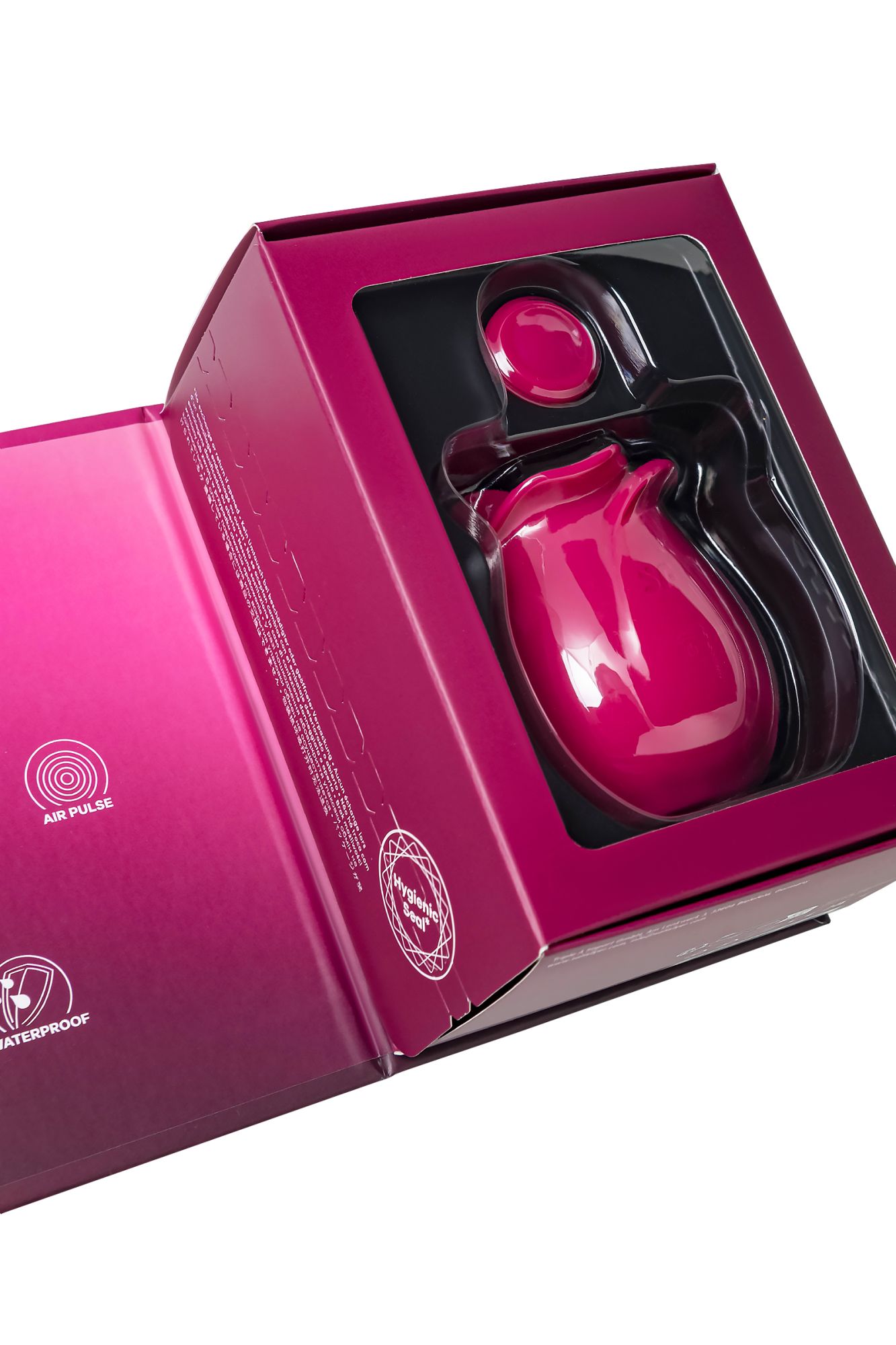 вакуум-волновой стимулятор клитора satisfyer pro 2 classic blossom, силикон, бордовый в России