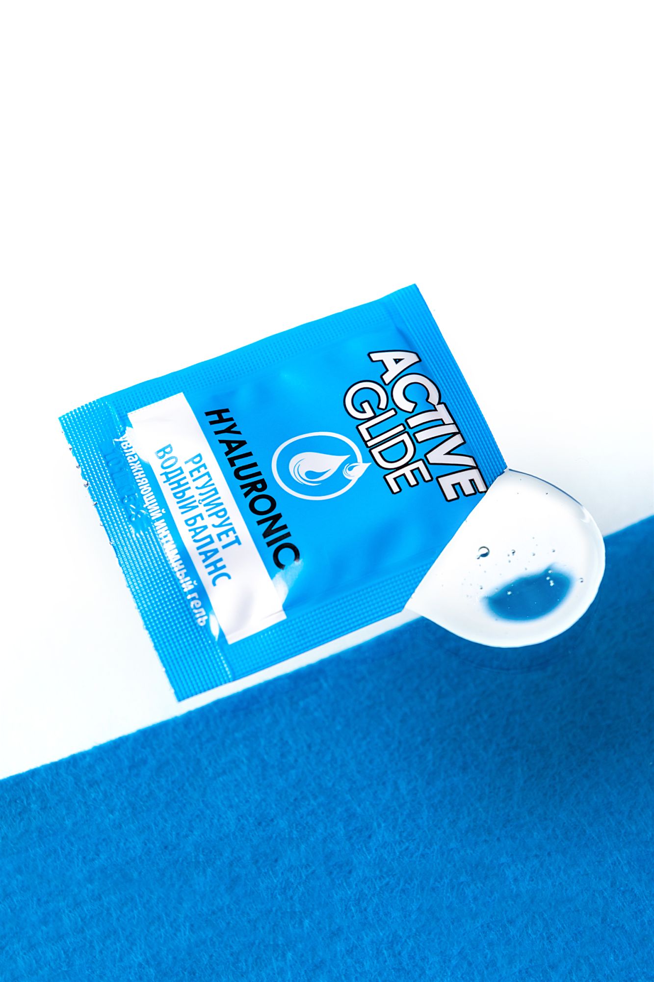 увлажняющий интимный гель active glide hyaluronic, 3 г 20шт в упаковке в России