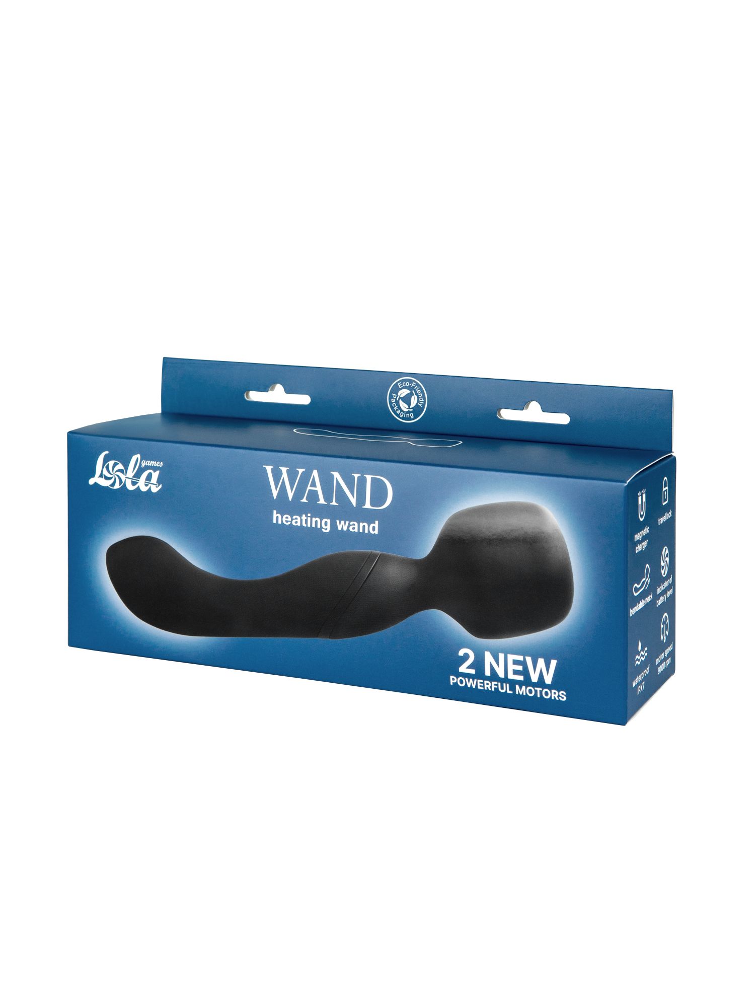 нагревающийся вонд heating wand black 1018-01lola в России