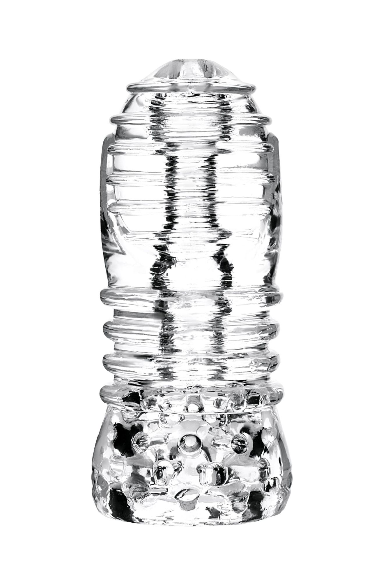 мастурбатор нереалистичный lingam by toyfa savitri, tpe, прозрачный, 14 см в России