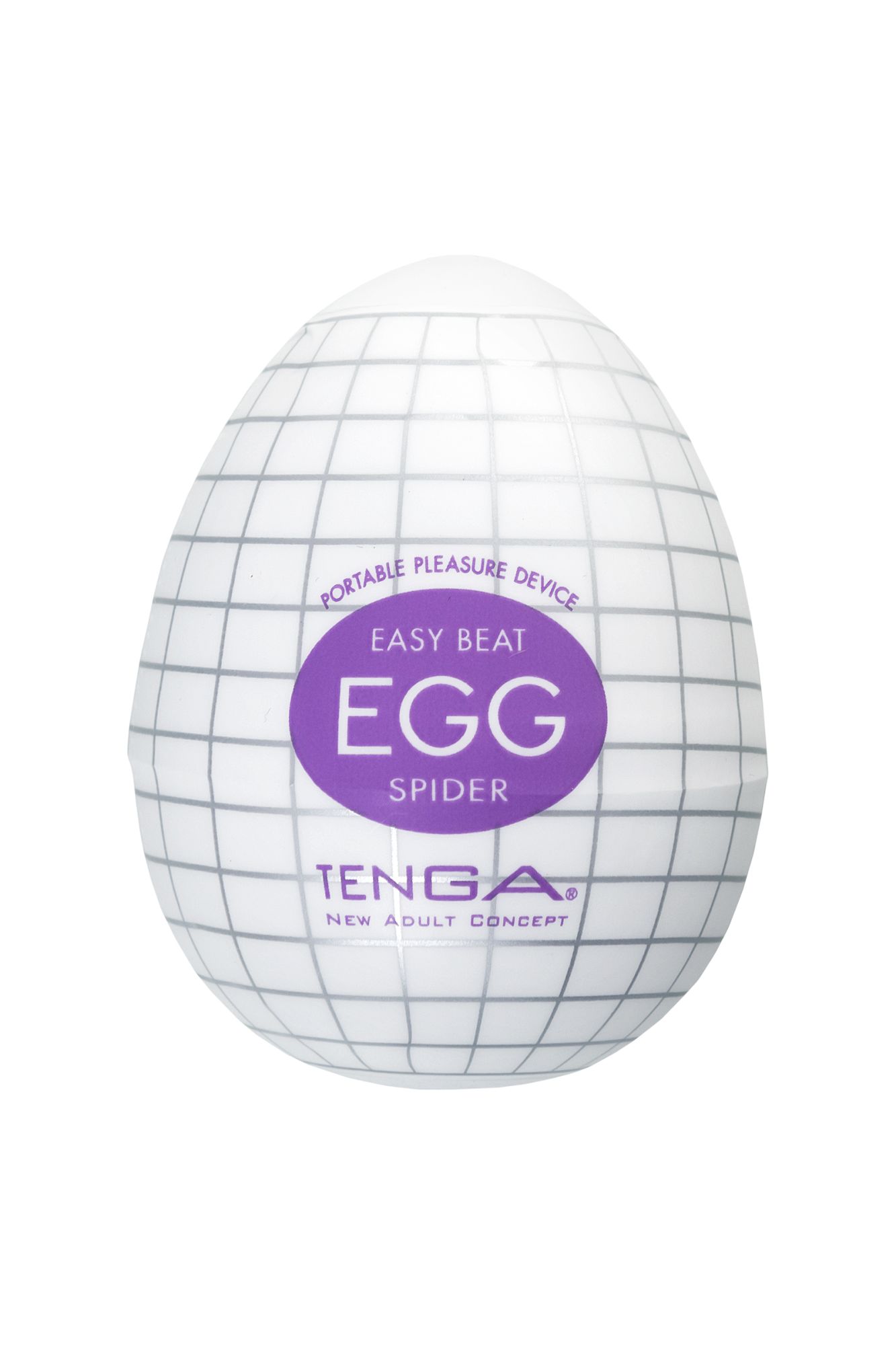 нереалистичный мастурбатор tenga № 3 spider, tpe, белый, 6,1 см в России