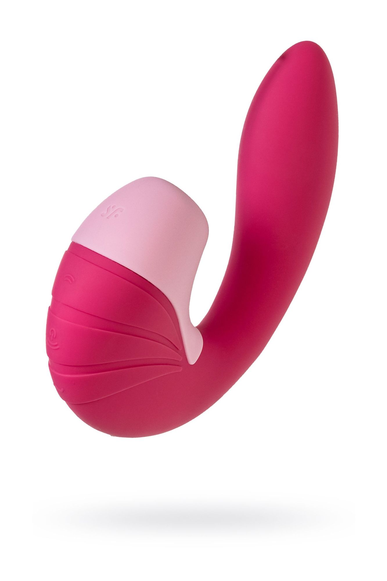 вибратор satisfyer supernova, с вакуум-волновым стимулятором, силикон, красный, 16,9 см в России