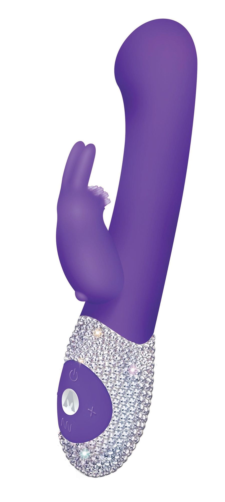 вибратор the rabbit company the g-spot rabbit crystal, фиолетовый в России