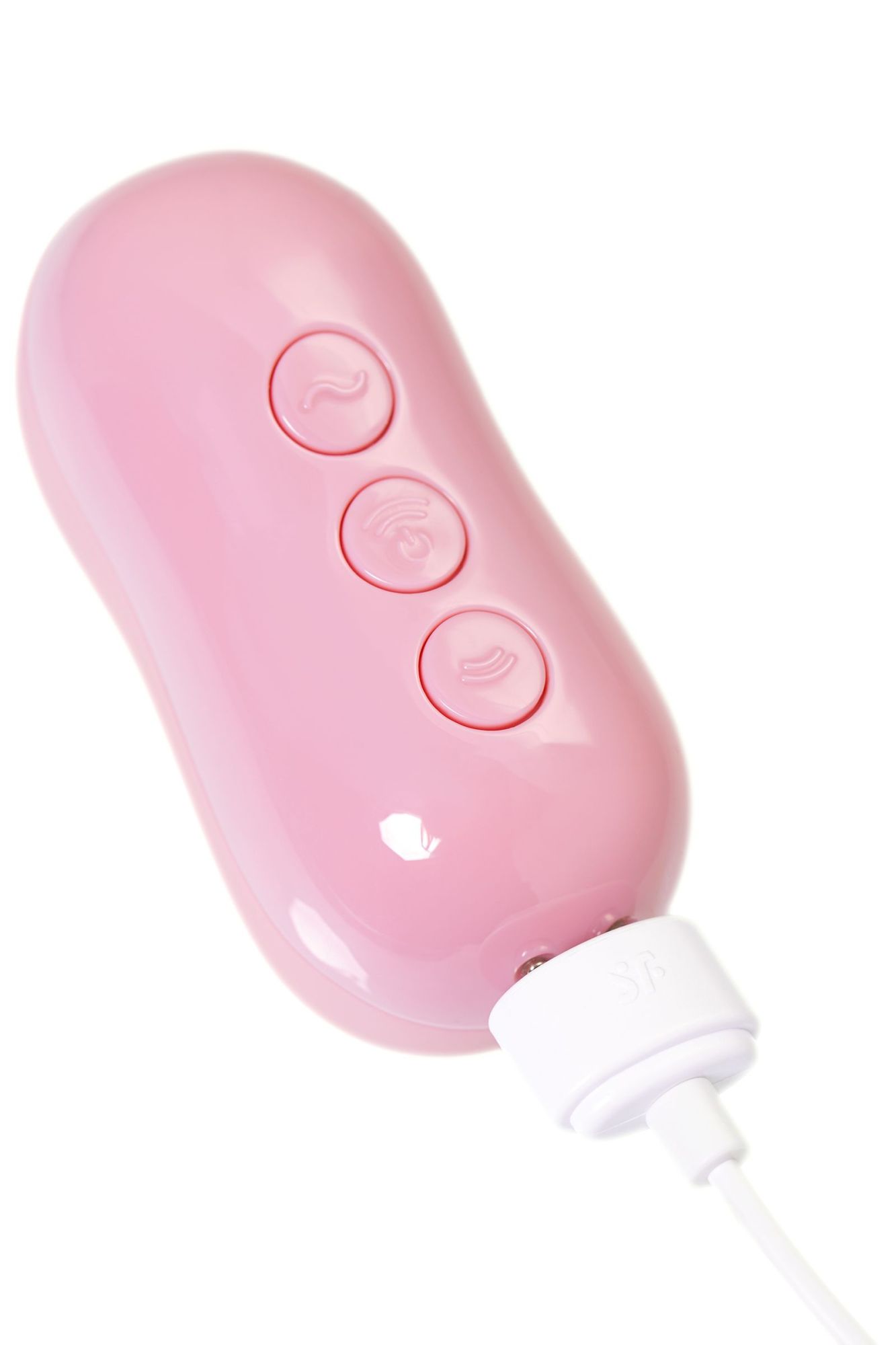 вакуум-волновой бесконтактный стимулятор клитора satisfyer cotton candy, силикон, розовый, 8,6 см в России