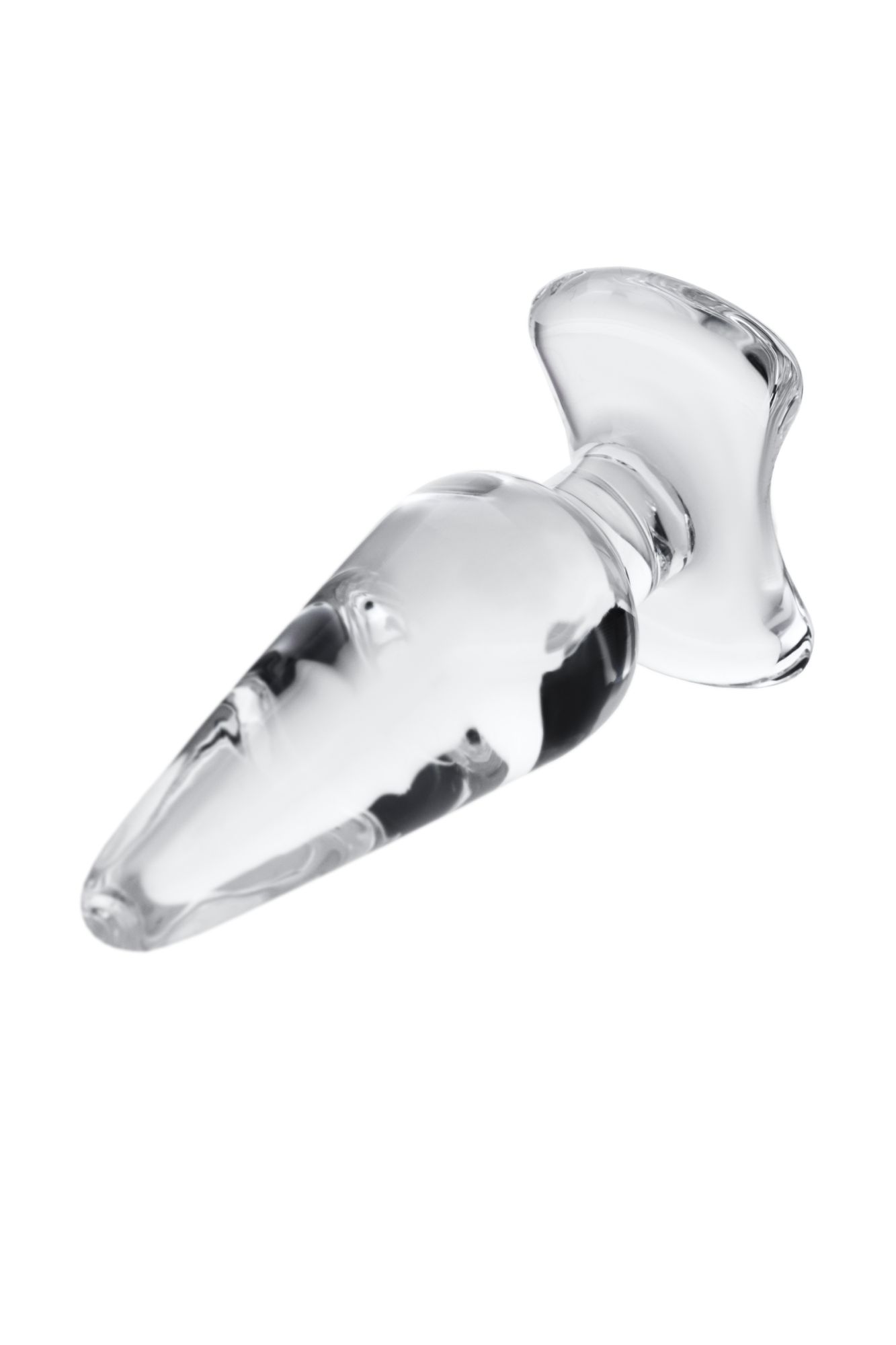 анальная втулка sexus glass, стекло, прозрачная, 11,5 см, ø 3,5 см в России