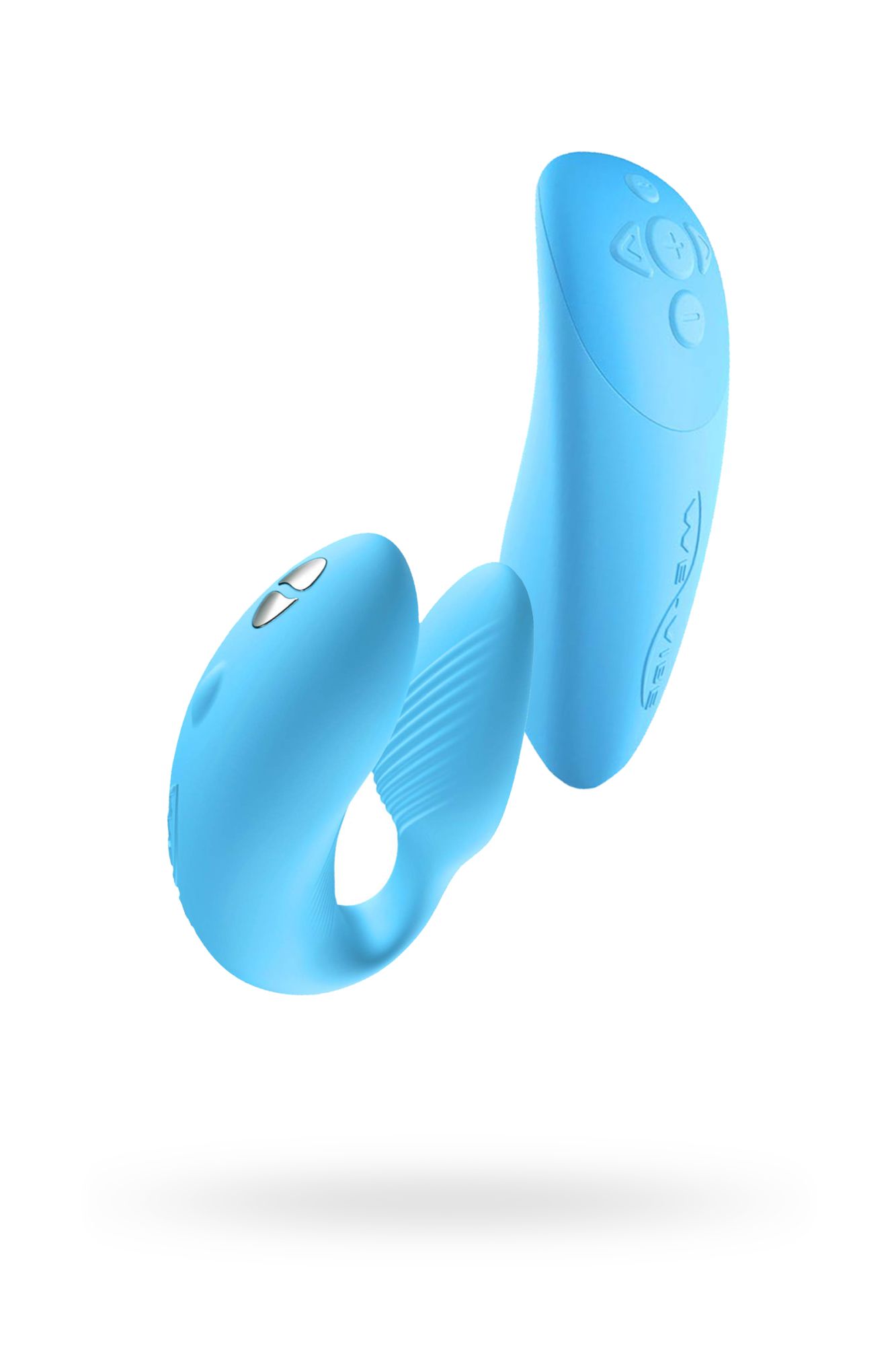 вибратор we-vibe chorus силикон, голубой, 11 см в России