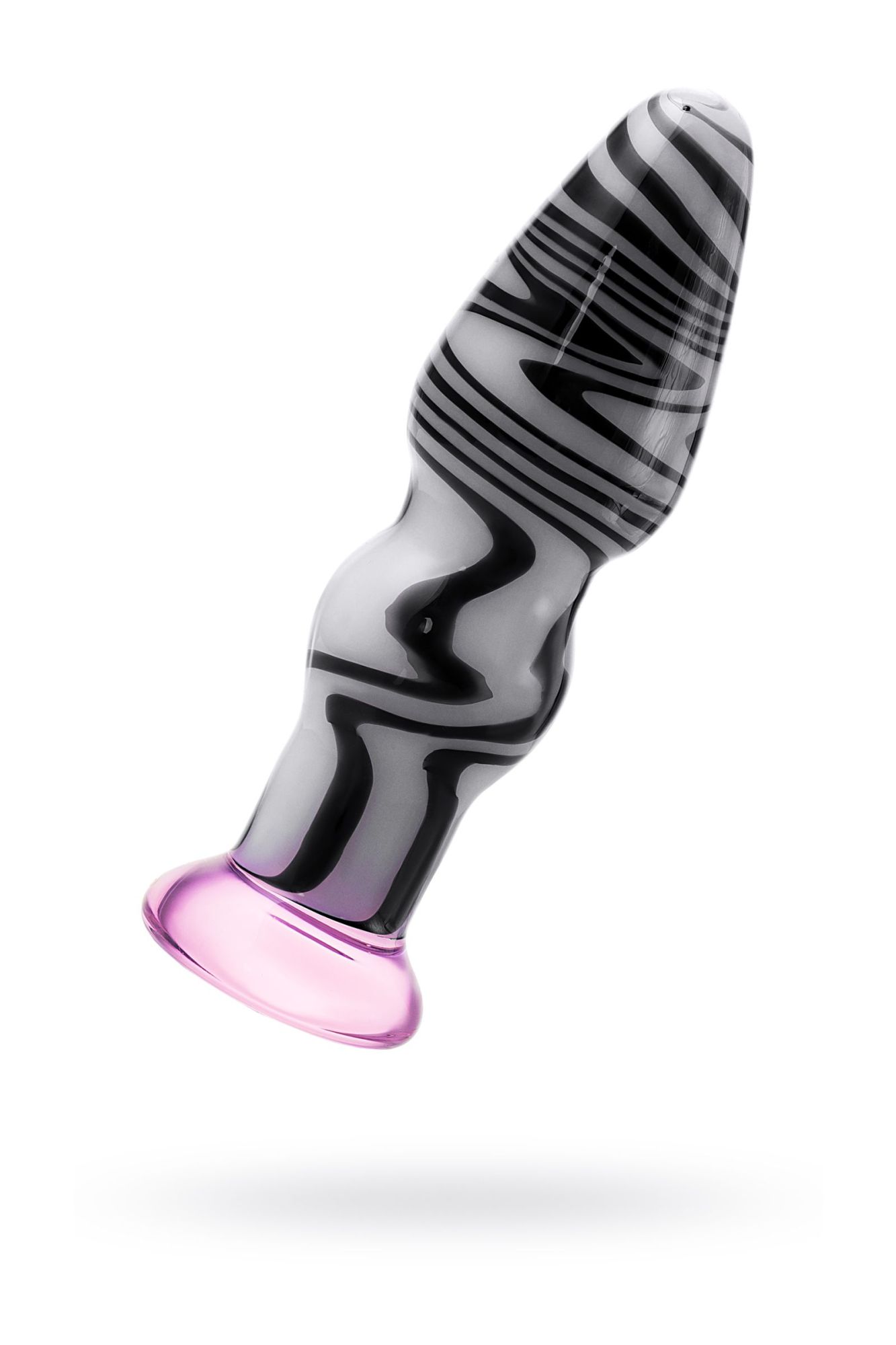 анальная втулка sexus glass, стекло, белый, 12,5 см, ø 3,5 см в России