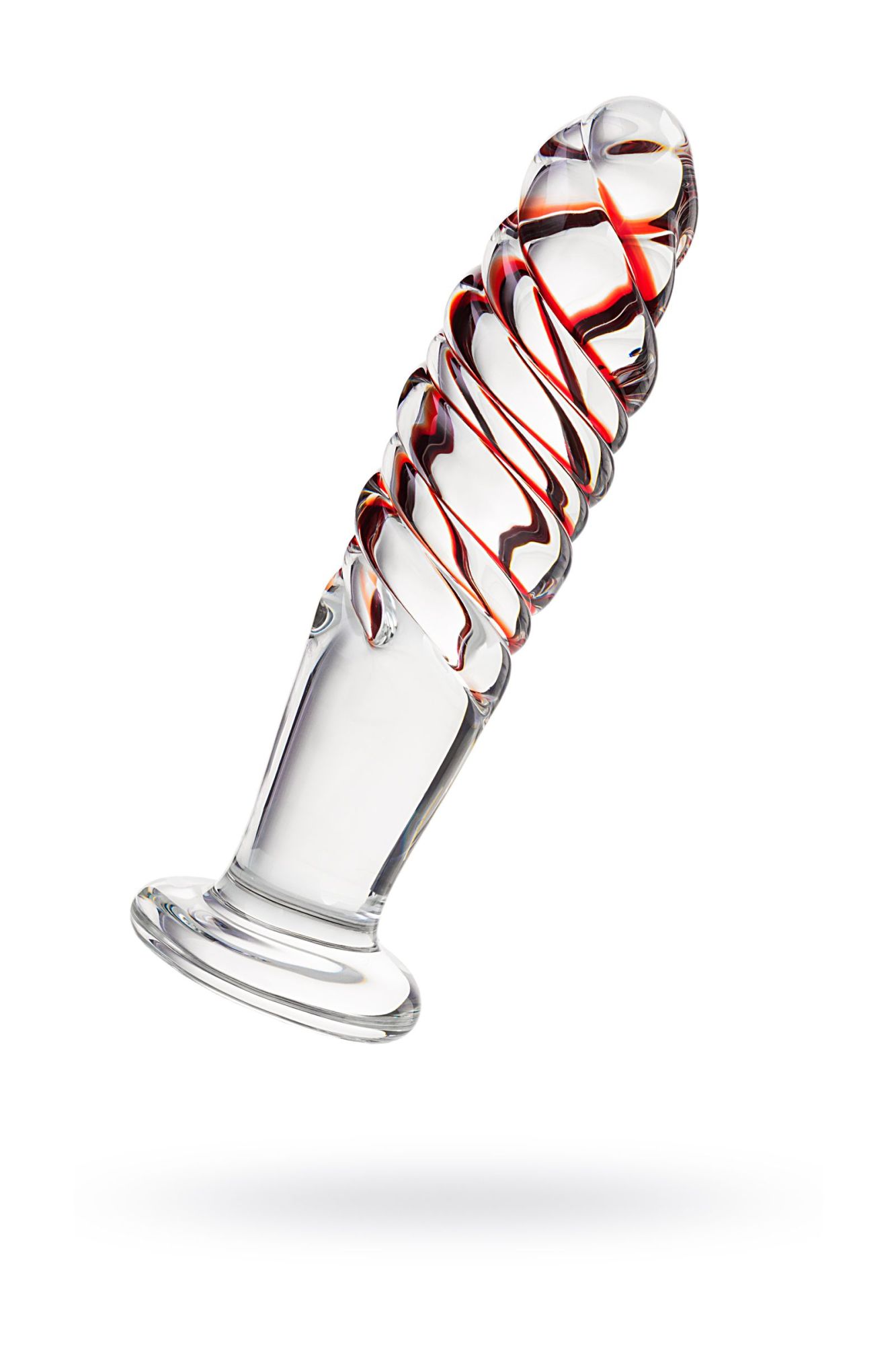 анальная втулка sexus glass, стекло, прозрачная, 15,5 см, ø 3,5 см в России