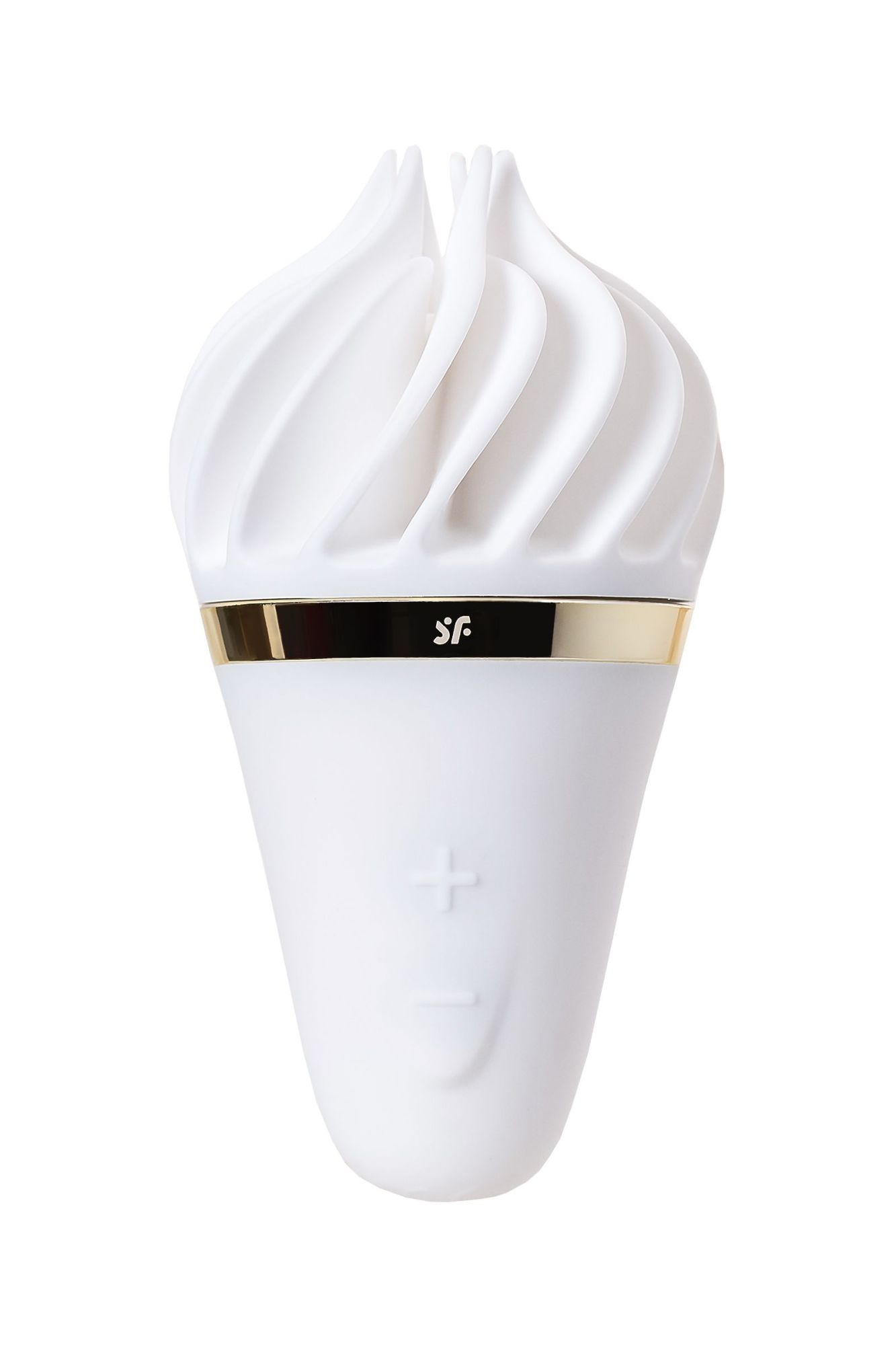 вибромассажер satisfyer layons sweet treat, силикон, белый, 10,4 см. в России