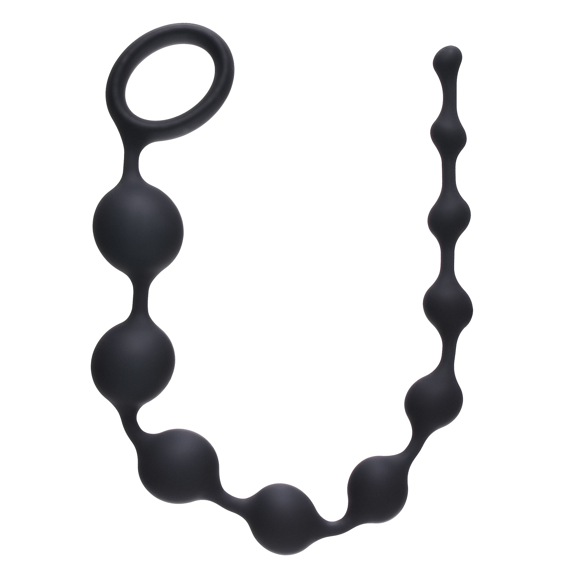 анальная цепочка long pleasure chain black 4103-03lola в России