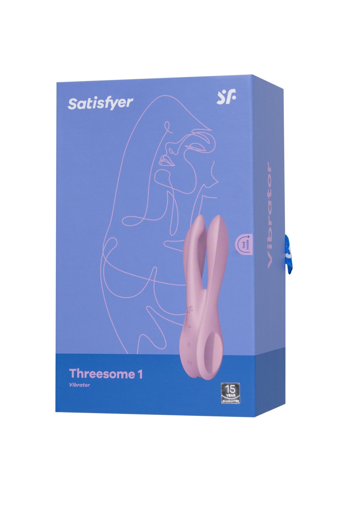 вибростимулятор satisfyer threesome 1, розовый в России