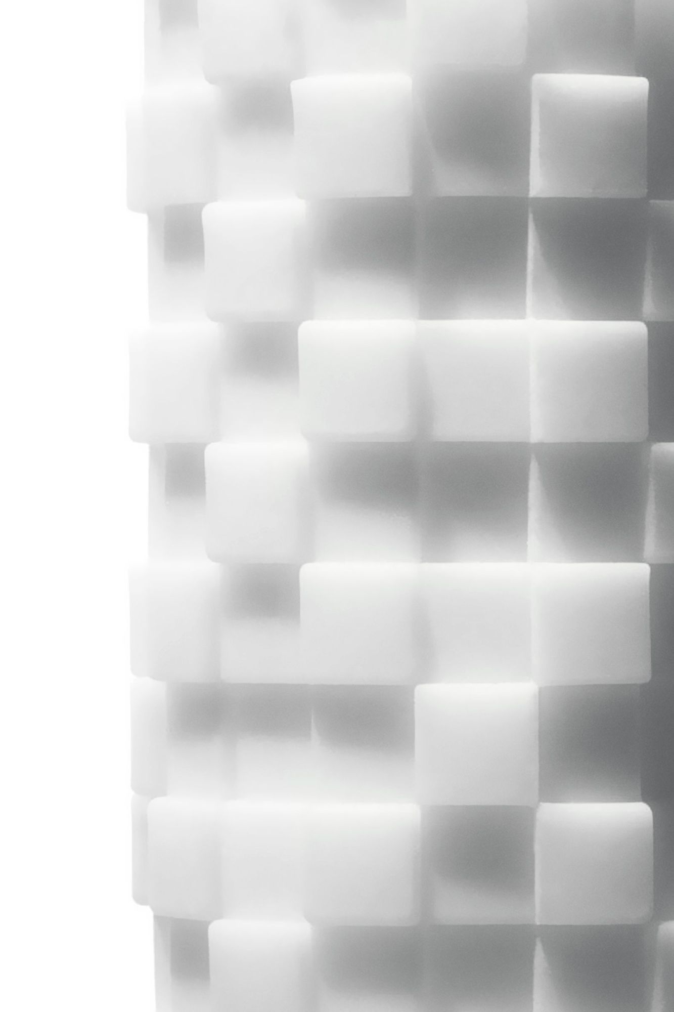 нереалистичный мастурбатор tenga 3d module, tpe, белый, 11,6 см в России