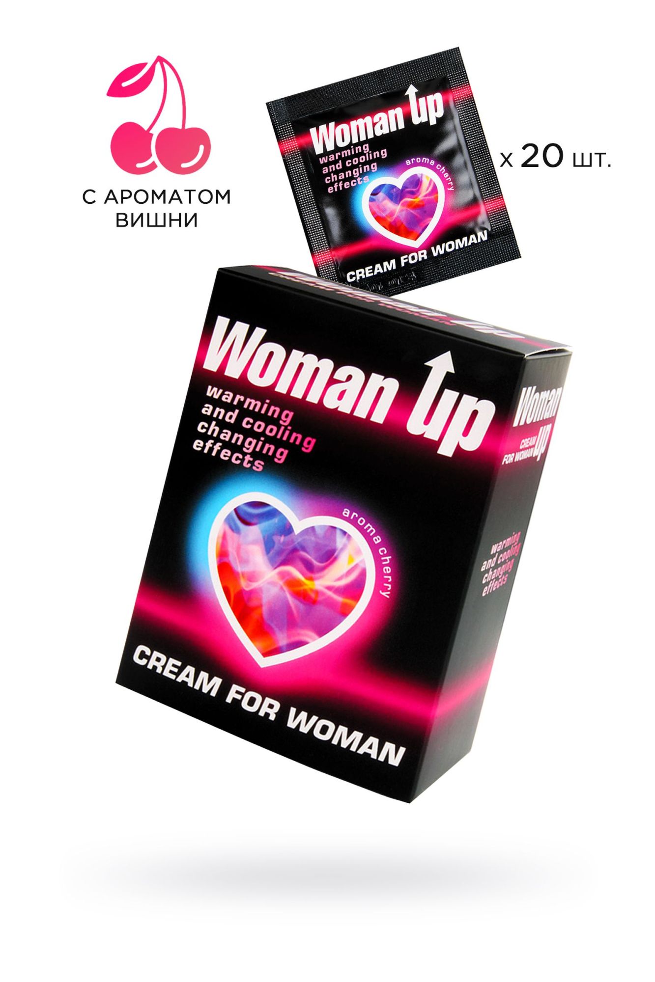 крем woman up для женщин возбуждающий 1,5 г, 20 шт в упаковке в России