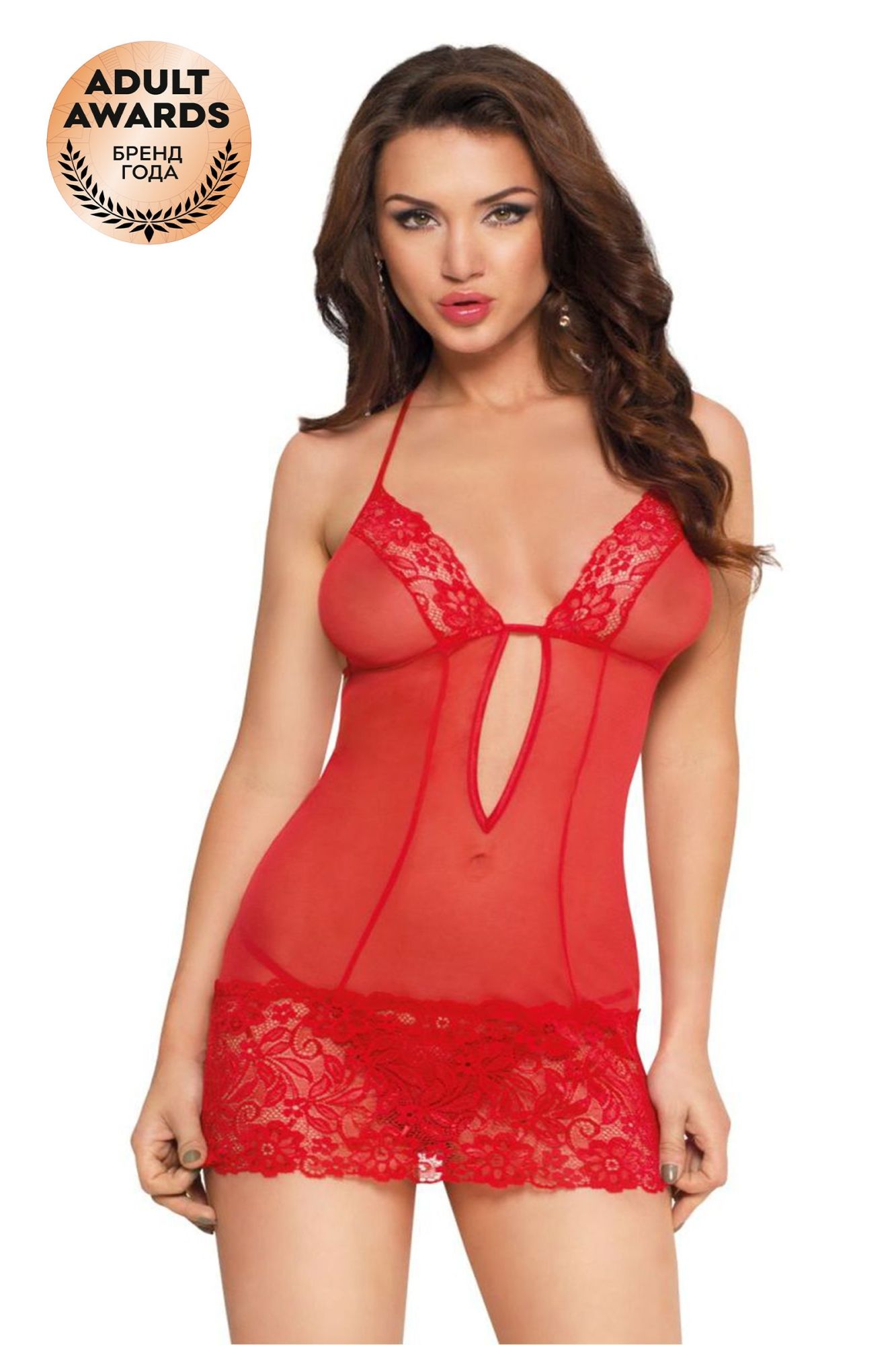 Эротическое комбинация и стринги softline collection larisa, красный, m/l в России