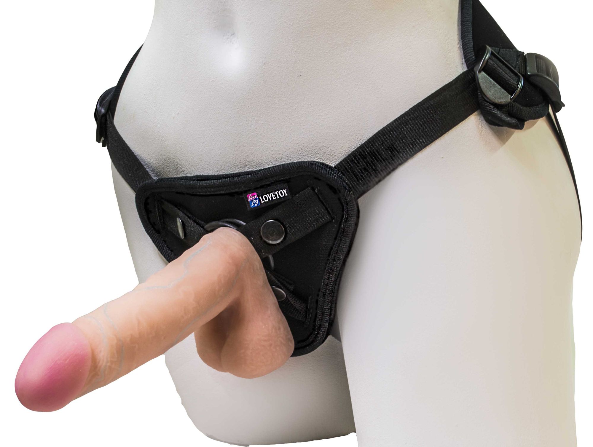 страпон с двумя насадками uni strap 6 harness best of all 531403ru в России