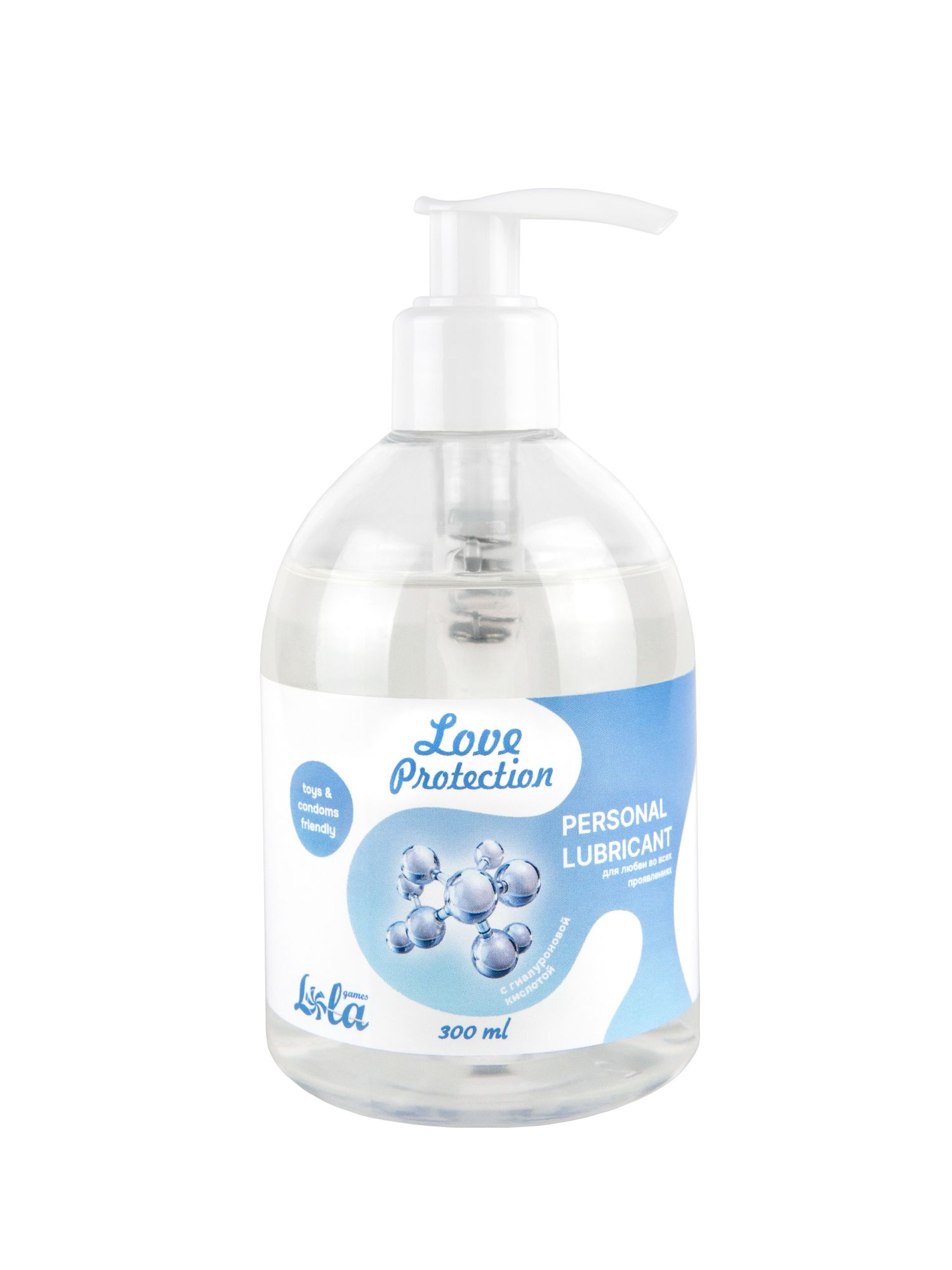 лубрикант увлажняющий на водной основе lola games love protection 300ml 1830-02lola в России