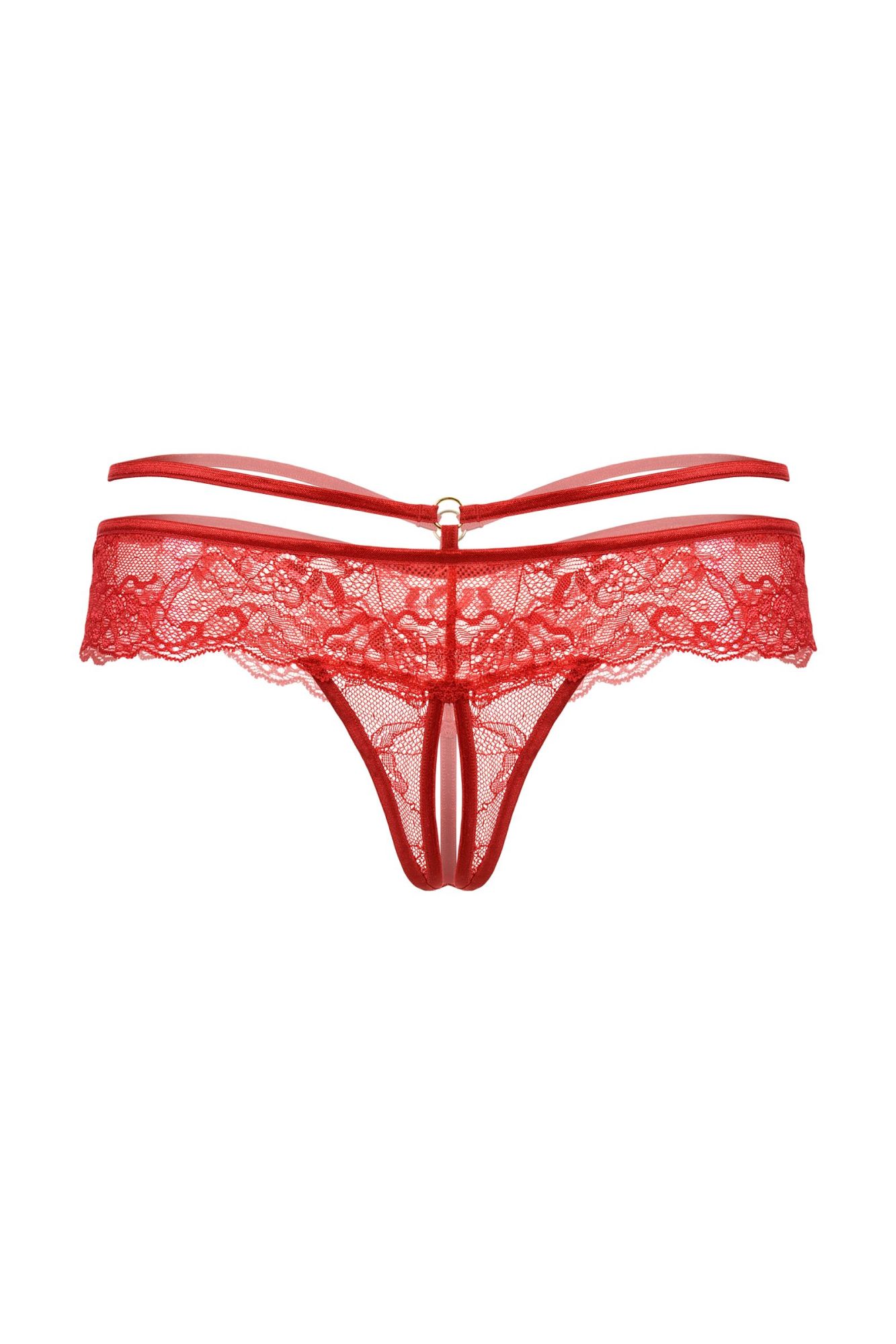 Эротическое стринги softline collection, красный, s/m в России