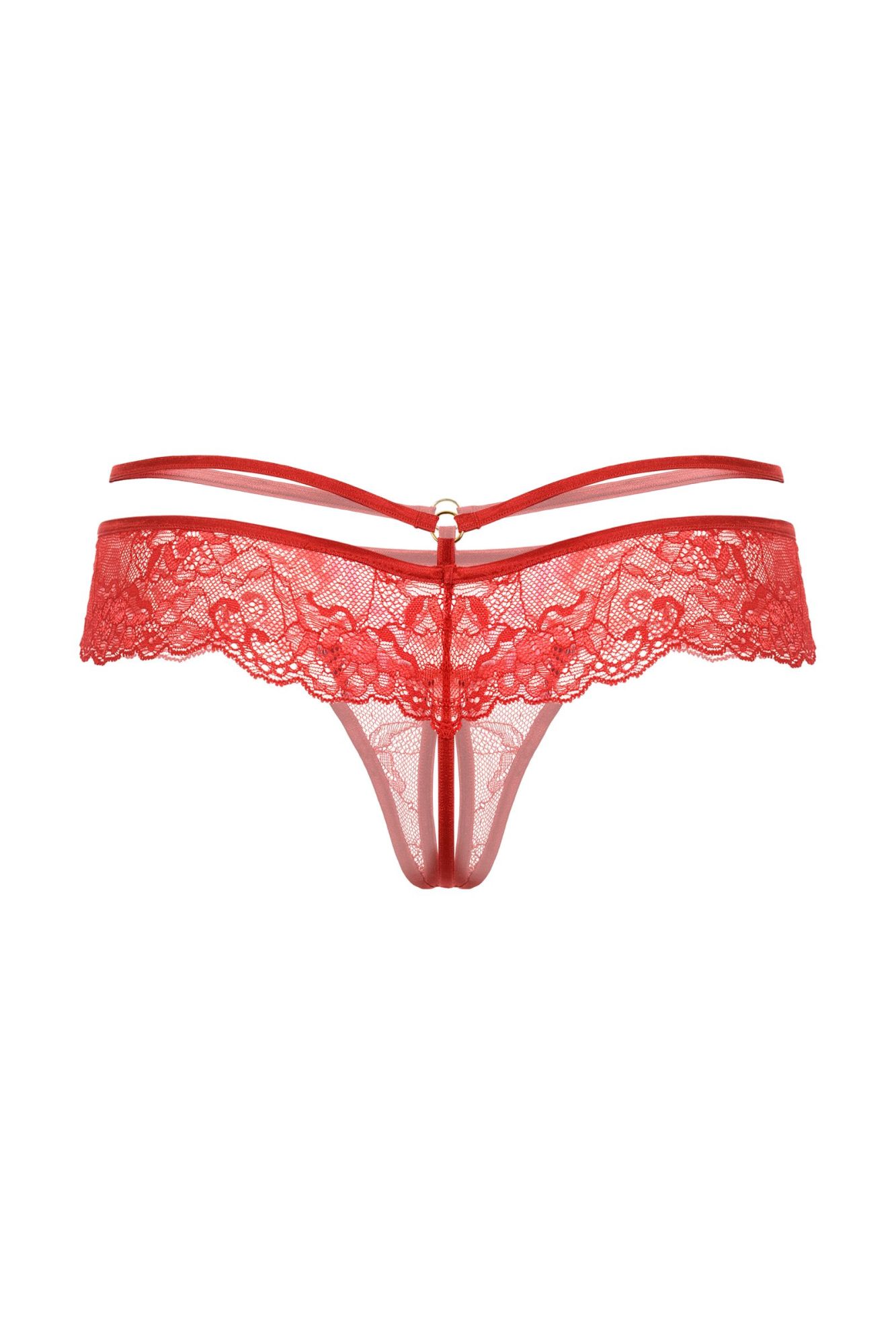 Эротическое стринги softline collection, красный, m/l в России