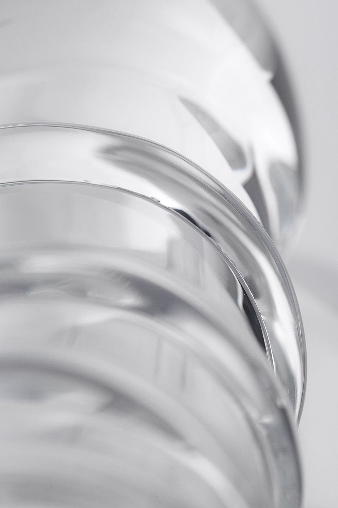 нереалистичный фаллоимитатор sexus glass, стекло, прозрачный, 16 см в России