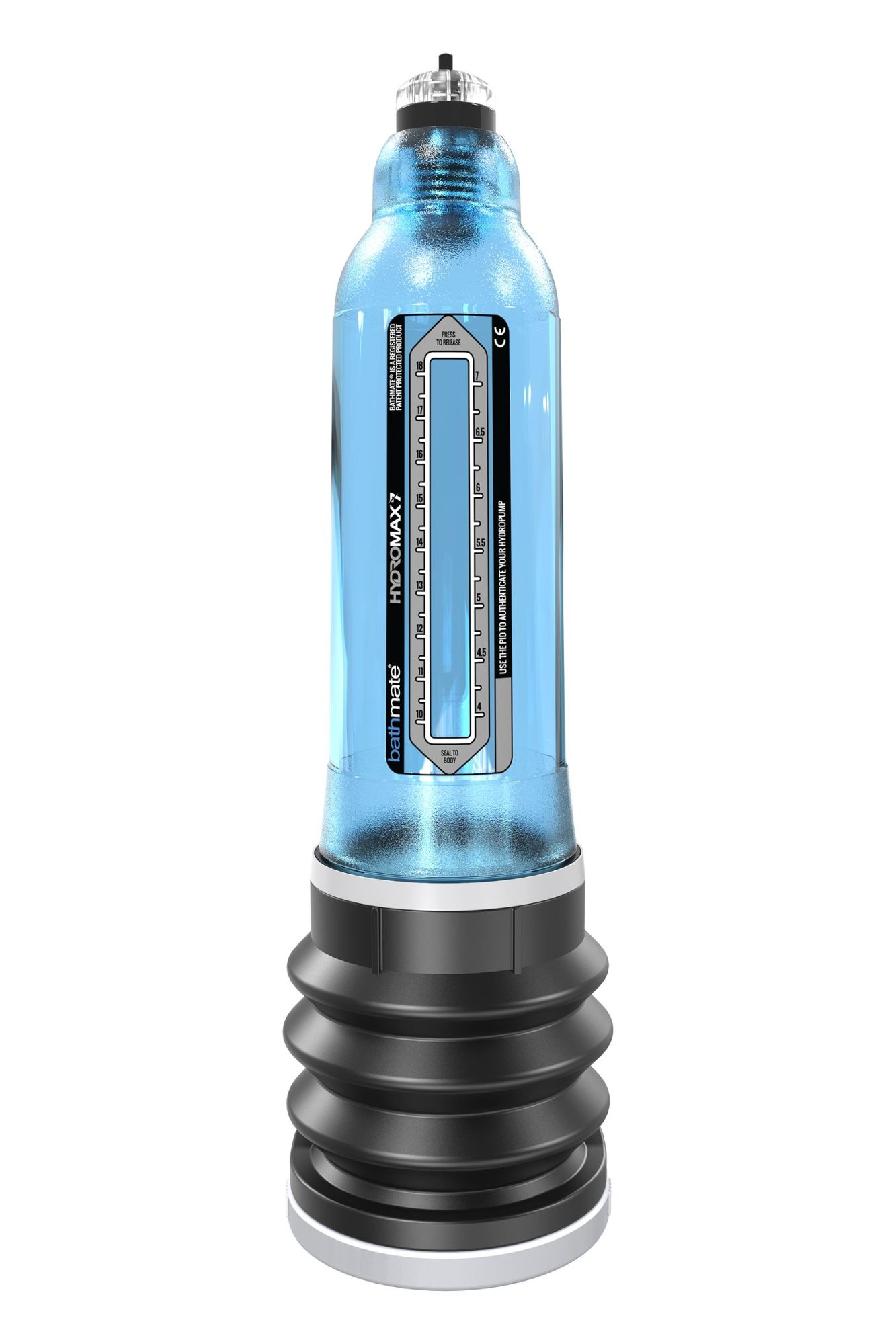 гидропомпа bathmate hydromax7, abs пластик, голубая (аналог hydromax x30) в России