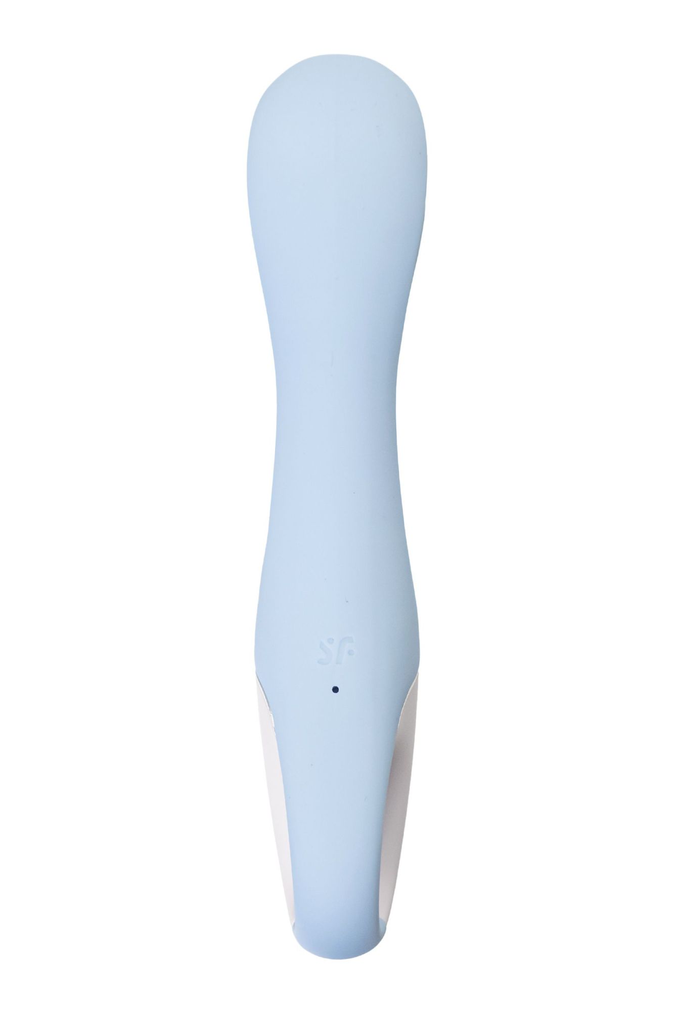 нереалистичный вибратор satisfyer air pump vibrator 5, силикон, голубой,  см. в России