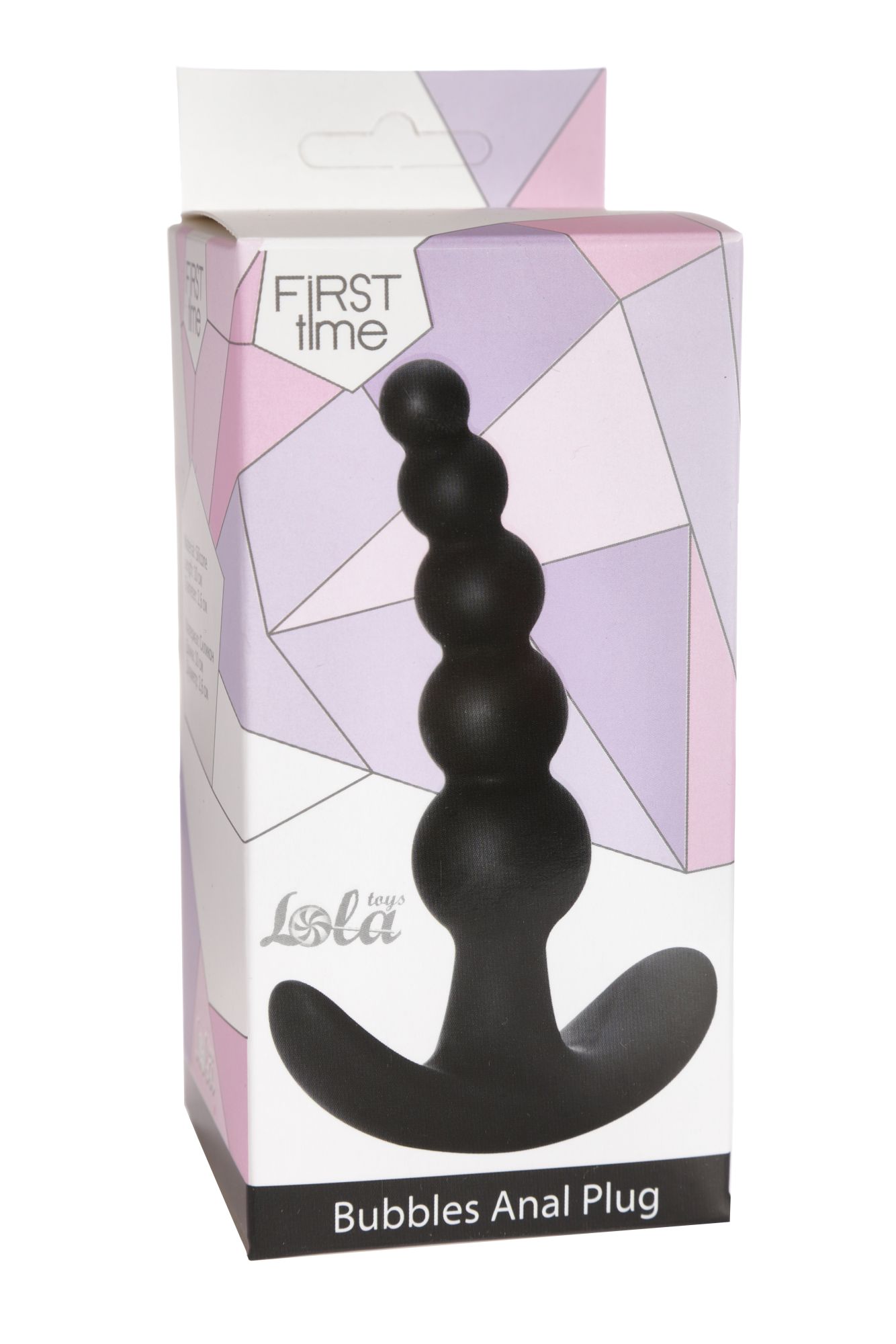 анальная пробка bubbles anal plug black 5001-03lola в России
