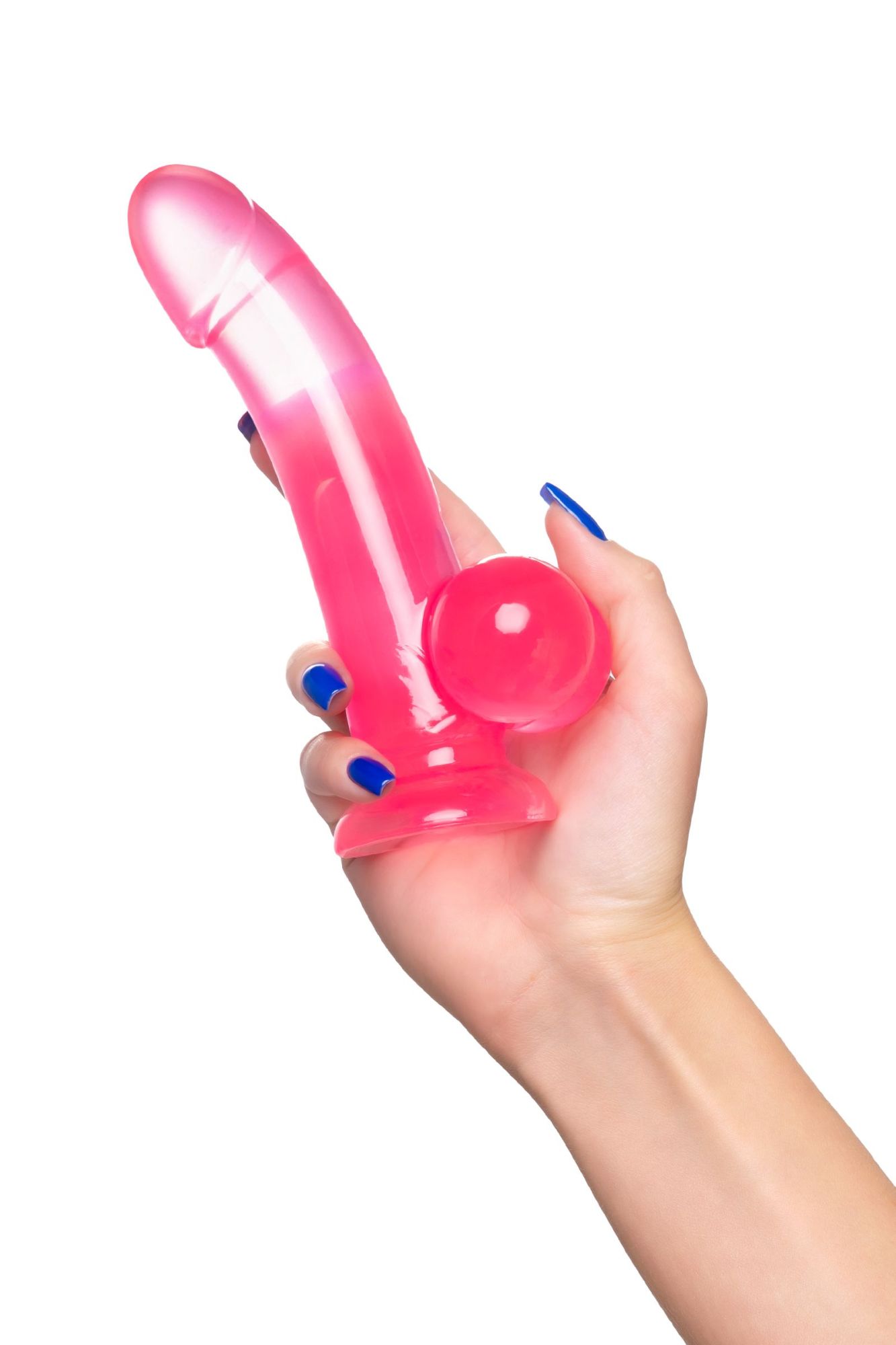 реалистичный фаллоимитатор a-toys by toyfa fush, tpe, розовый, 18 см в России