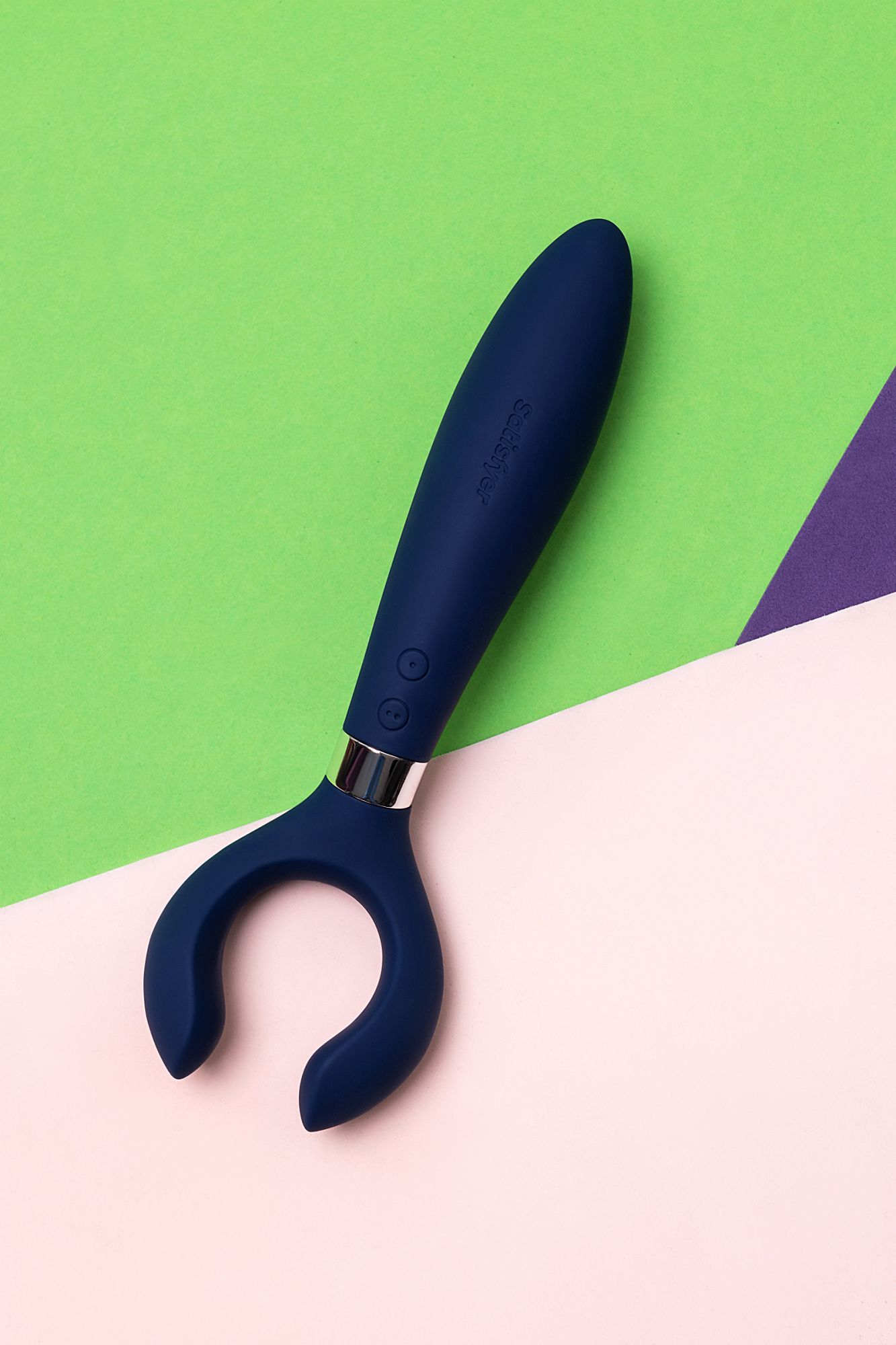 многофункциональный стимулятор для пар satisfyer partner multifun 3, силикон, синий, 23,5 см. в России
