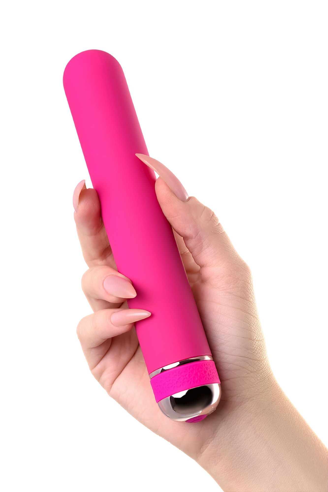 нереалистичный вибратор a-toys by toyfa mastick, abs пластик, розовый, 18 см в России