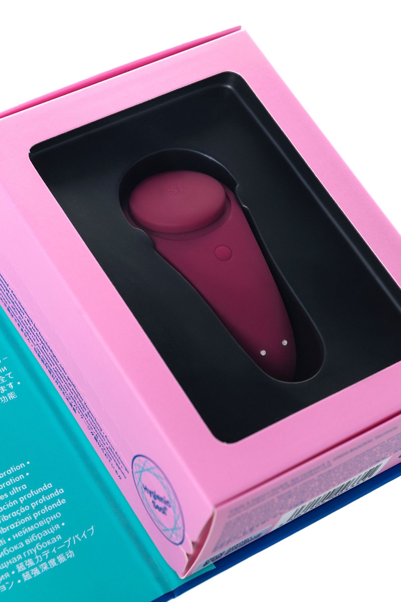 вибромассажер satisfyer sexy secret, силикон, красный, 8,5 см в России