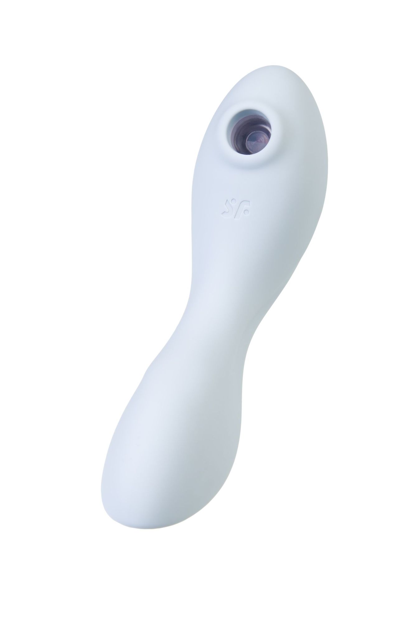 вакуумный стимулятор клитора satisfyer curvy trinity 5+, голубой в России