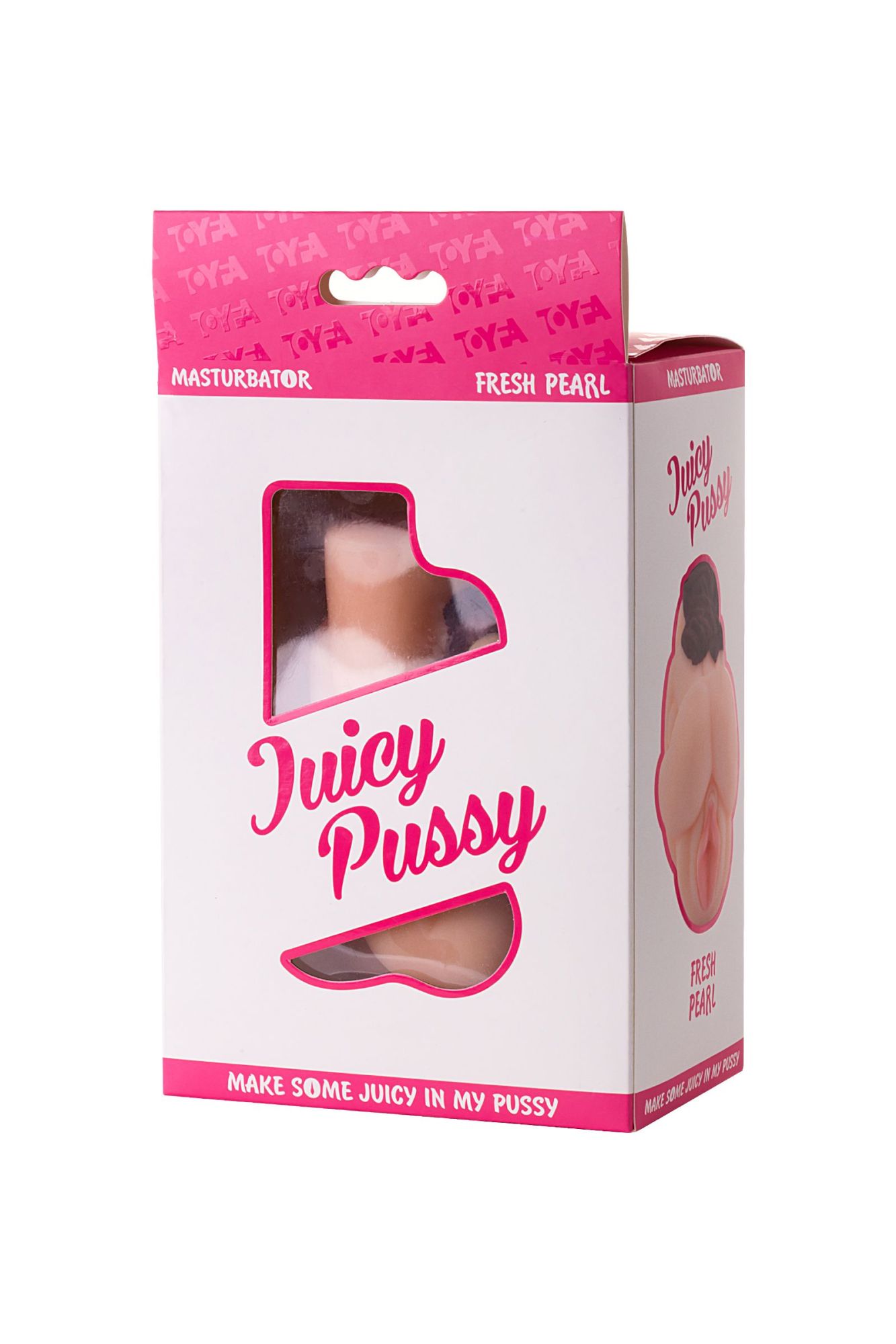 мастурбатор реалистичный toyfa juicy pussy fresh pearl, вагина, tpr, телесный, 13 см в России