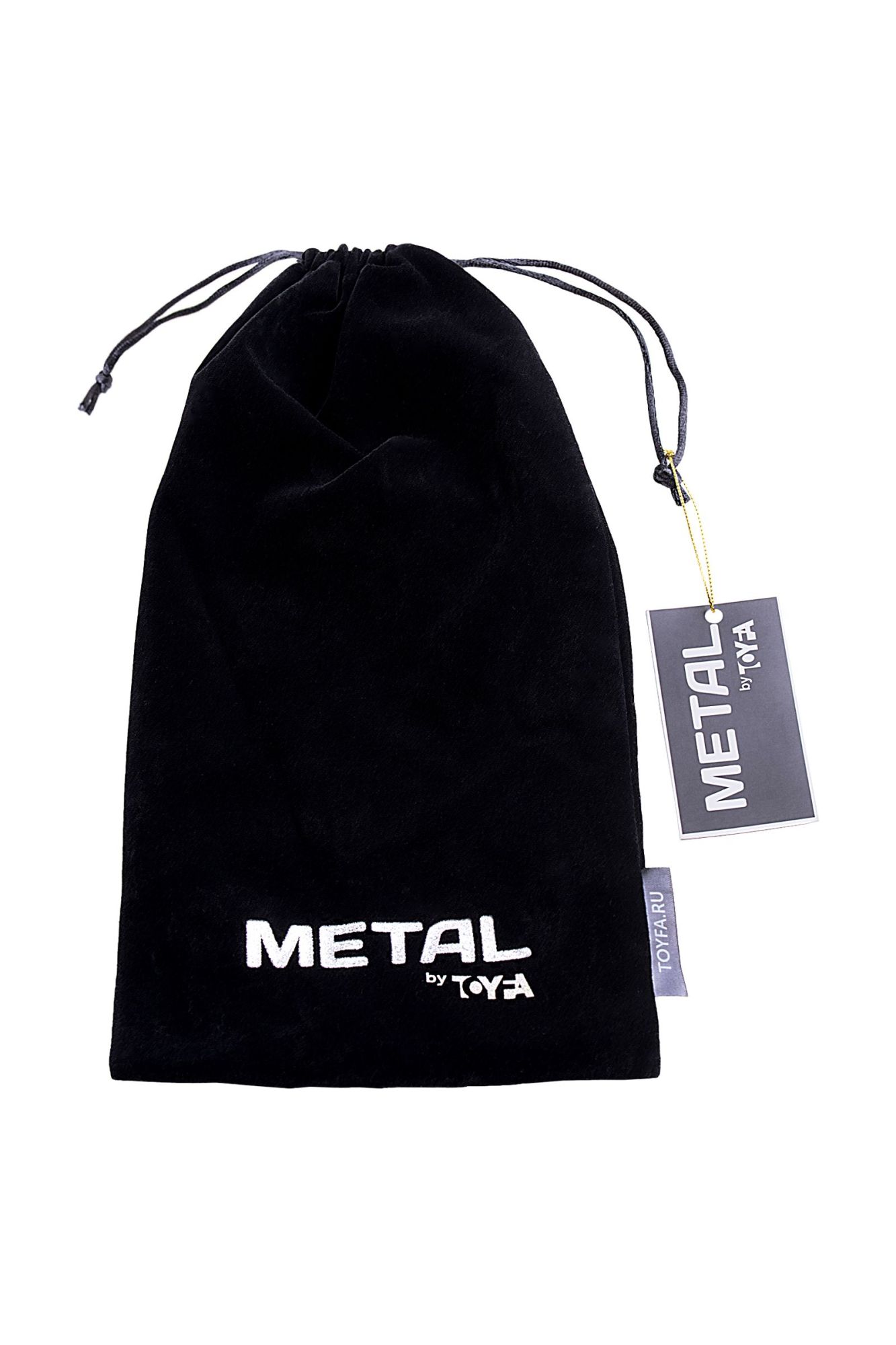 крюк анальный с двумя шарами metal by toyfa, металл, серебряный, 41 см в России