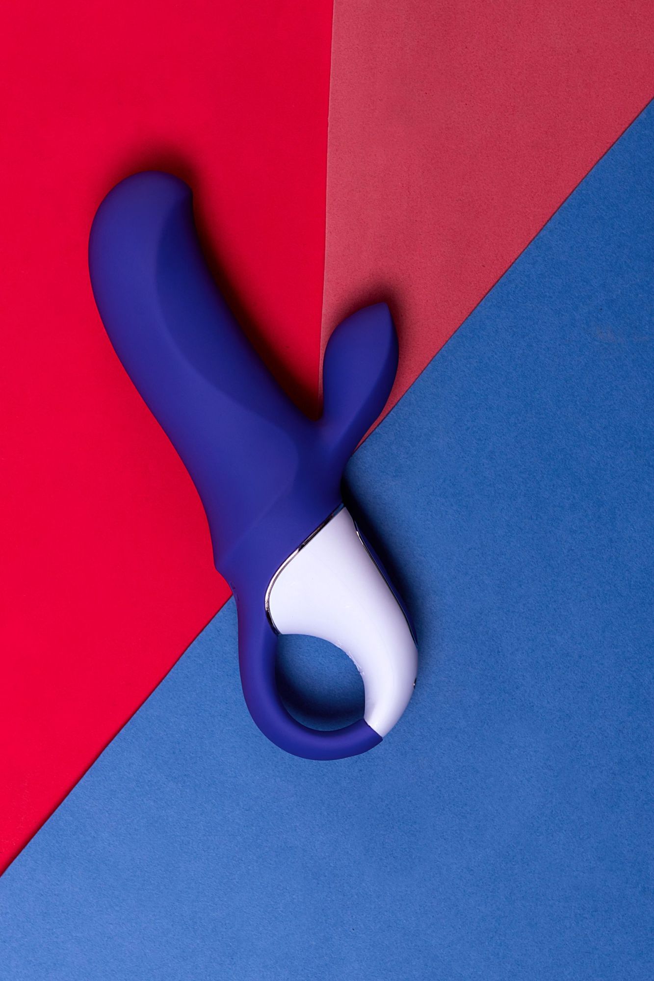 нереалистичный вибратор satisfyer vibes magic bunny, силикон, фиолетовый, 17,7 см. в России