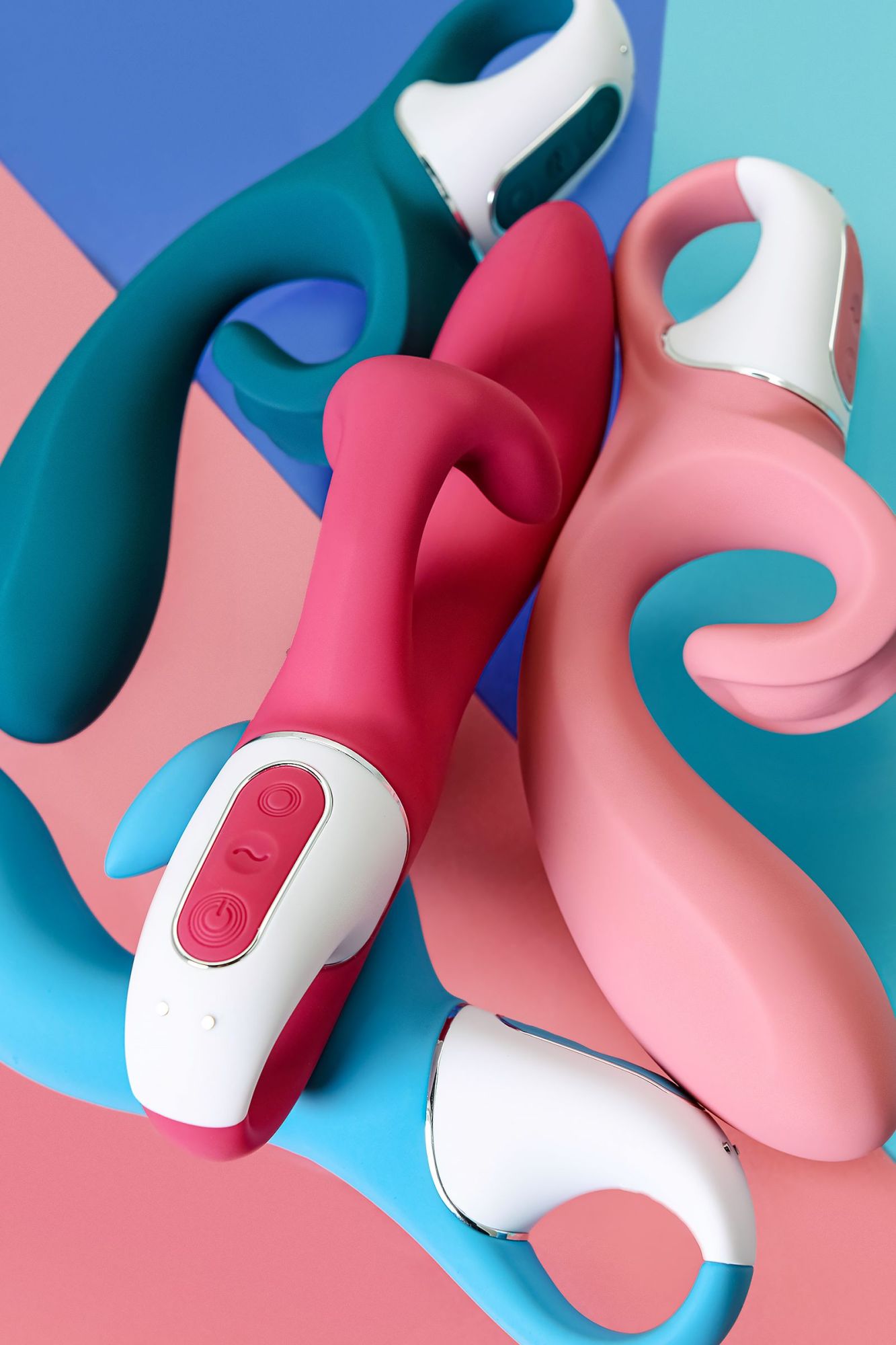 нереалистичный вибратор satisfyer embrace me, силикон, красный в России
