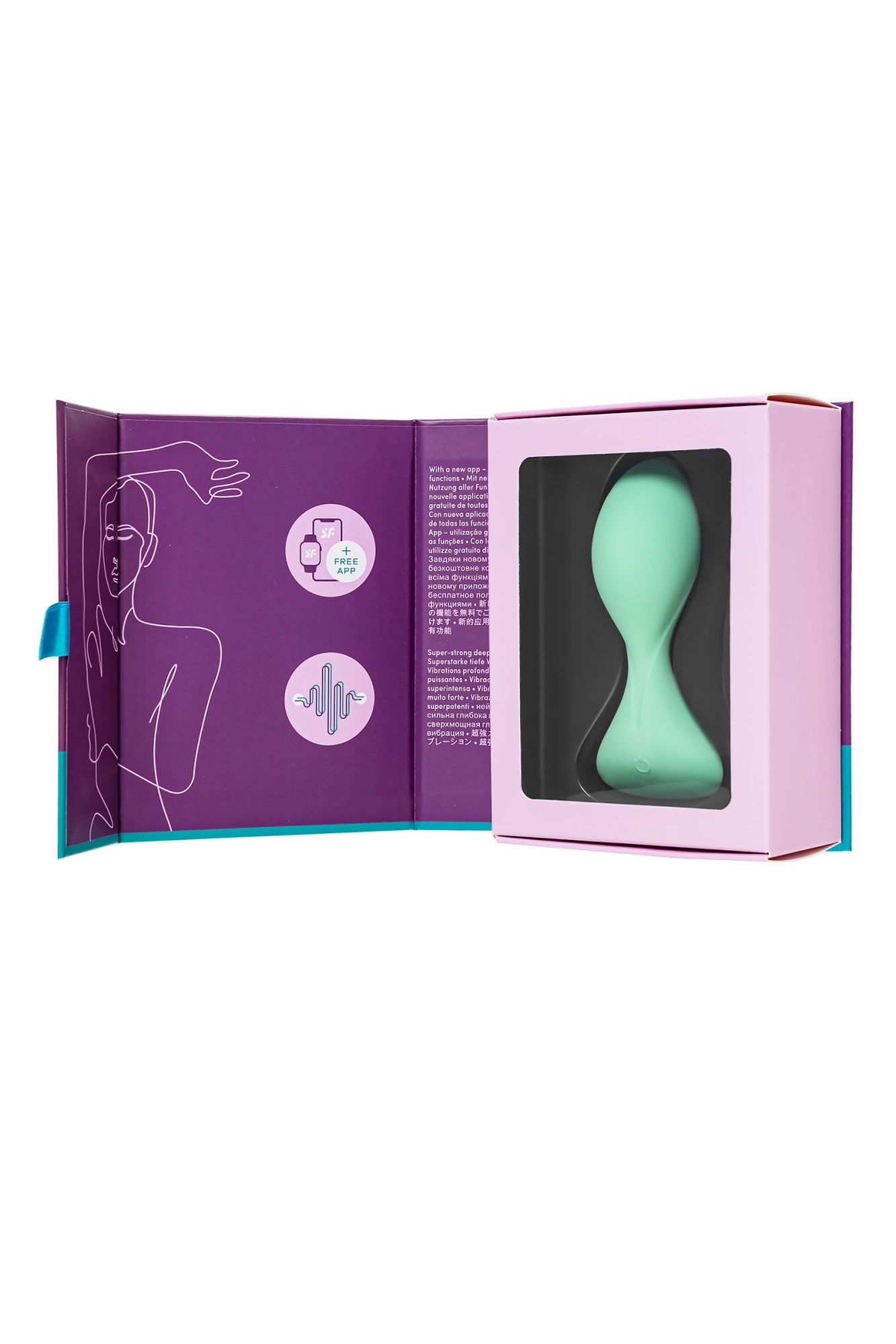 анальная втулка satisfyer trendsetter, зеленая в России