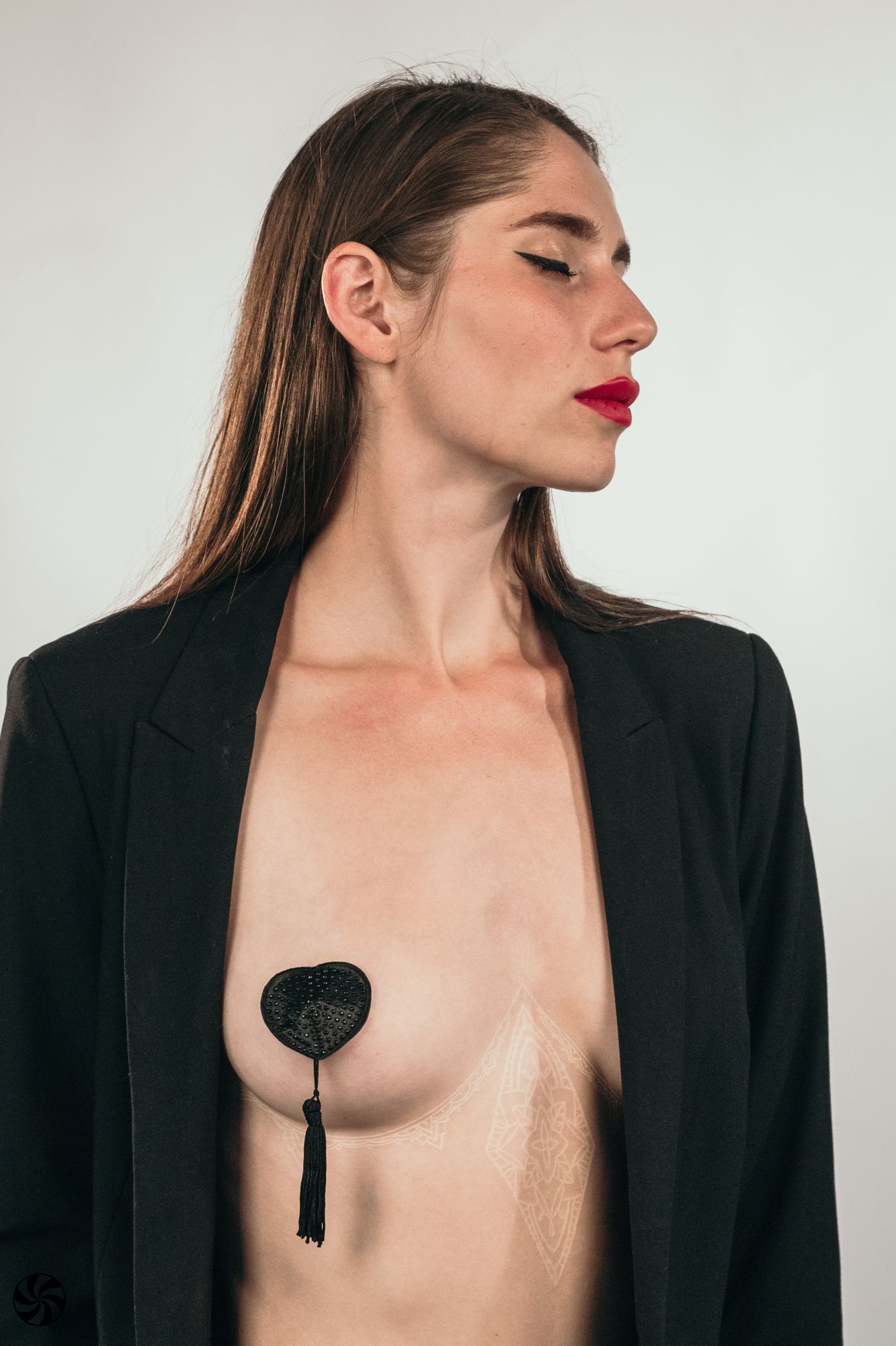 Эротическое пэстисы burlesque evans black 3635-01lola в России