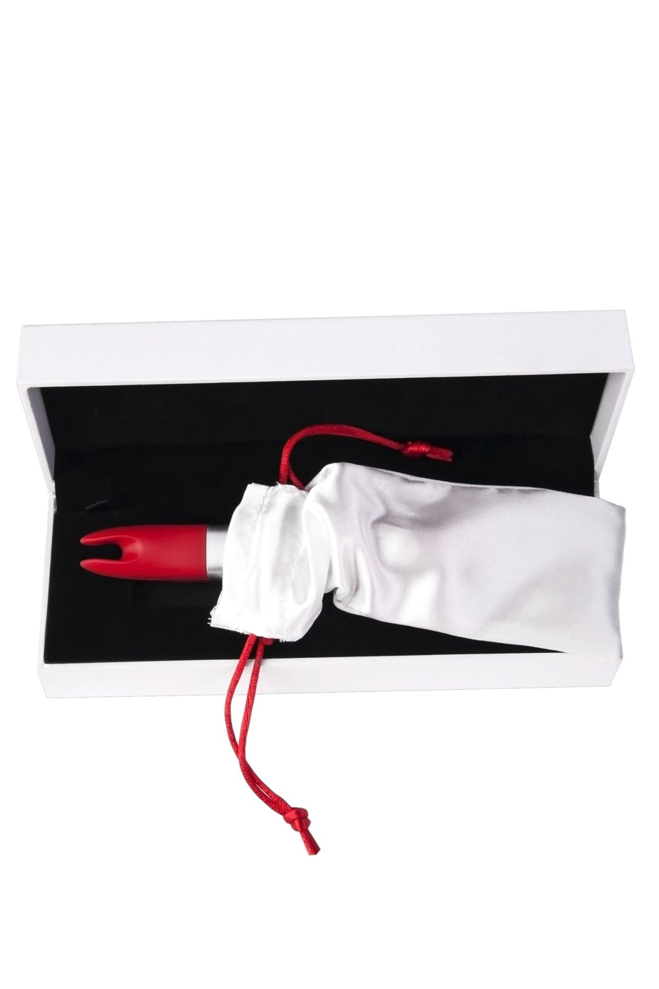 вибратор клиторальный qvibry 4gb usb памяти, силикон, красный, 12 см в России