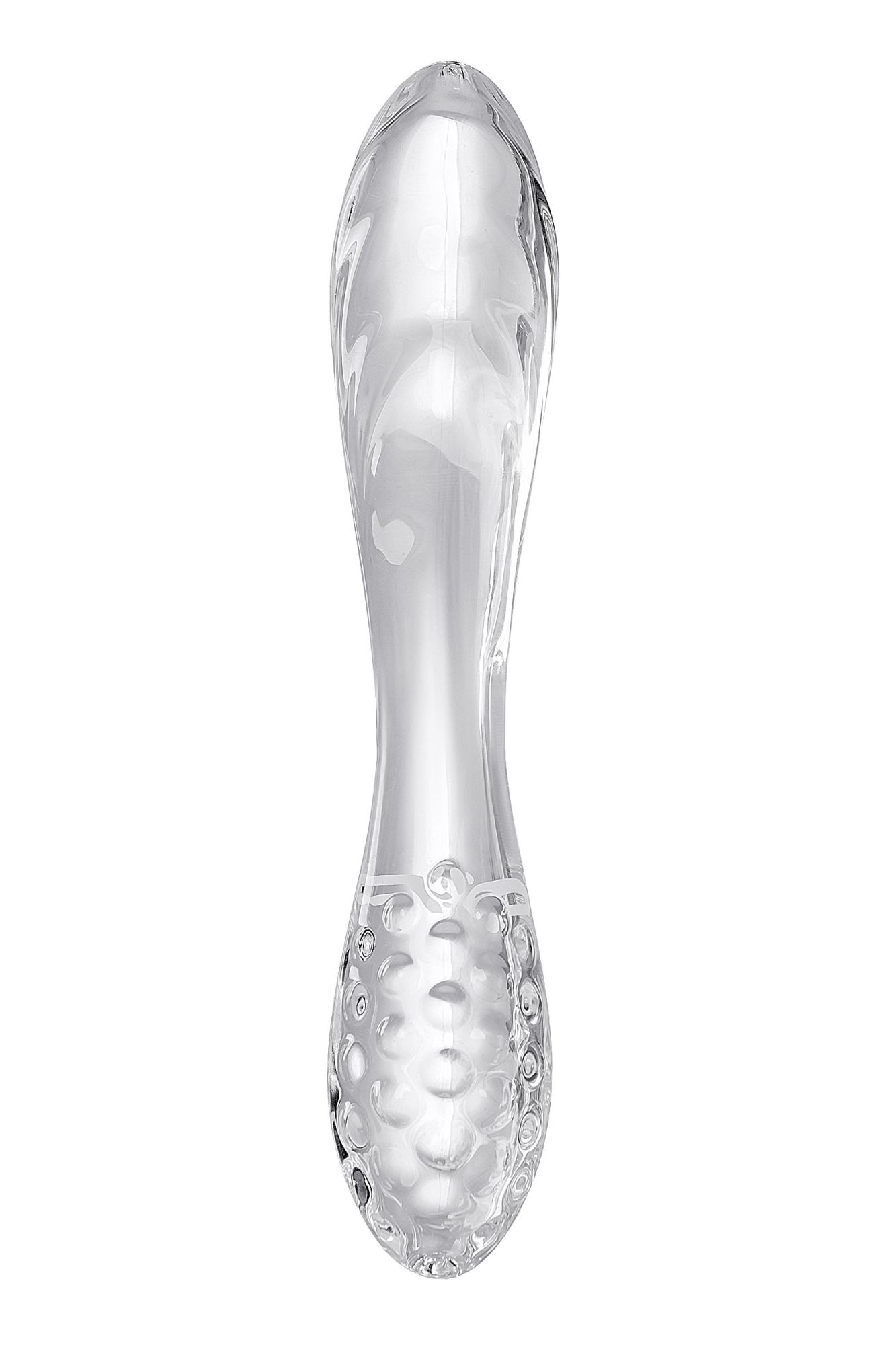 двусторонний фаллоимитатор satisfyer dazzling crystal 1, стекло, прозрачный, 18,5 см в России