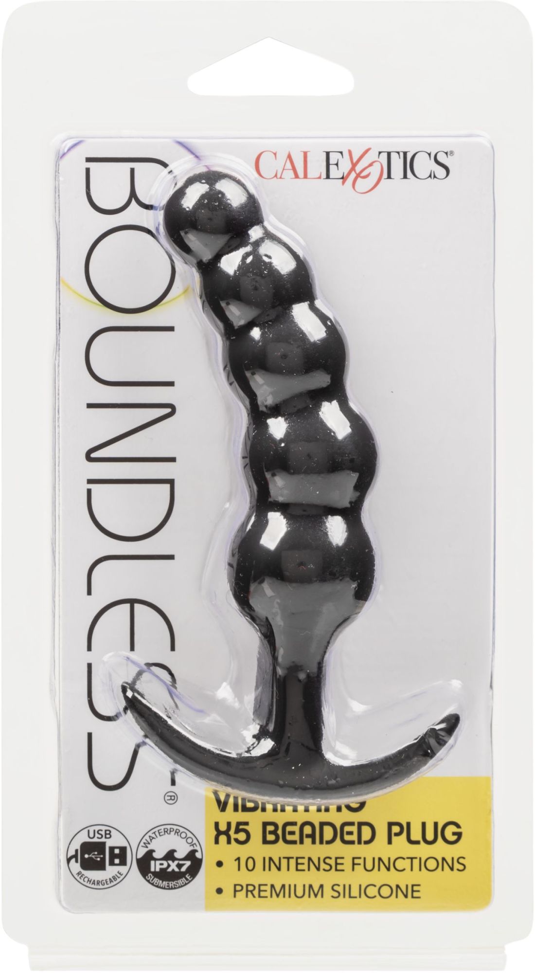 анальная виброёлочка для ношения boundless vibrating x5 beaded plug в России