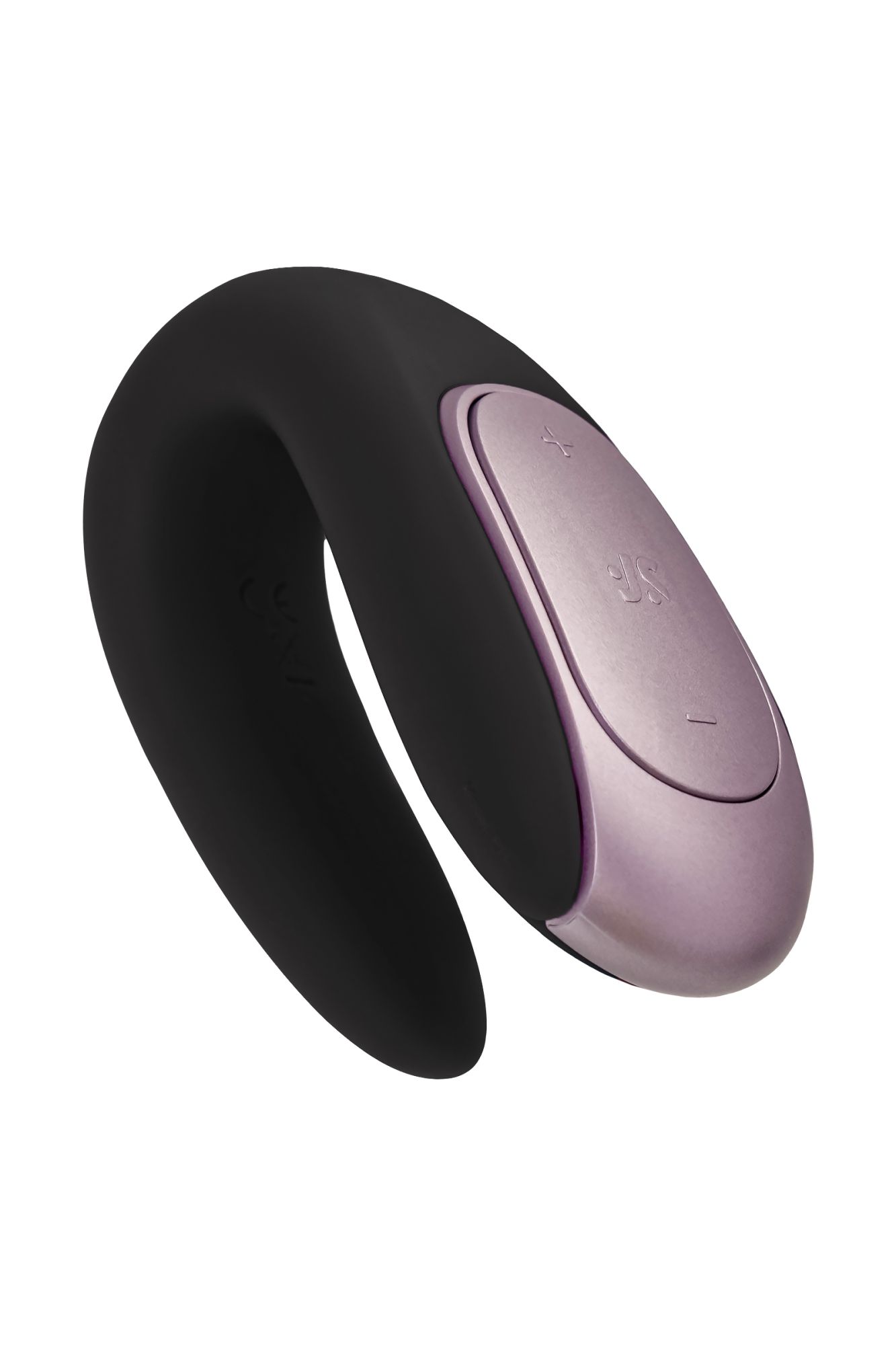 многофункциональный стимулятор для пар satisfyer partner double fun, силикон, черный, 9 см в России