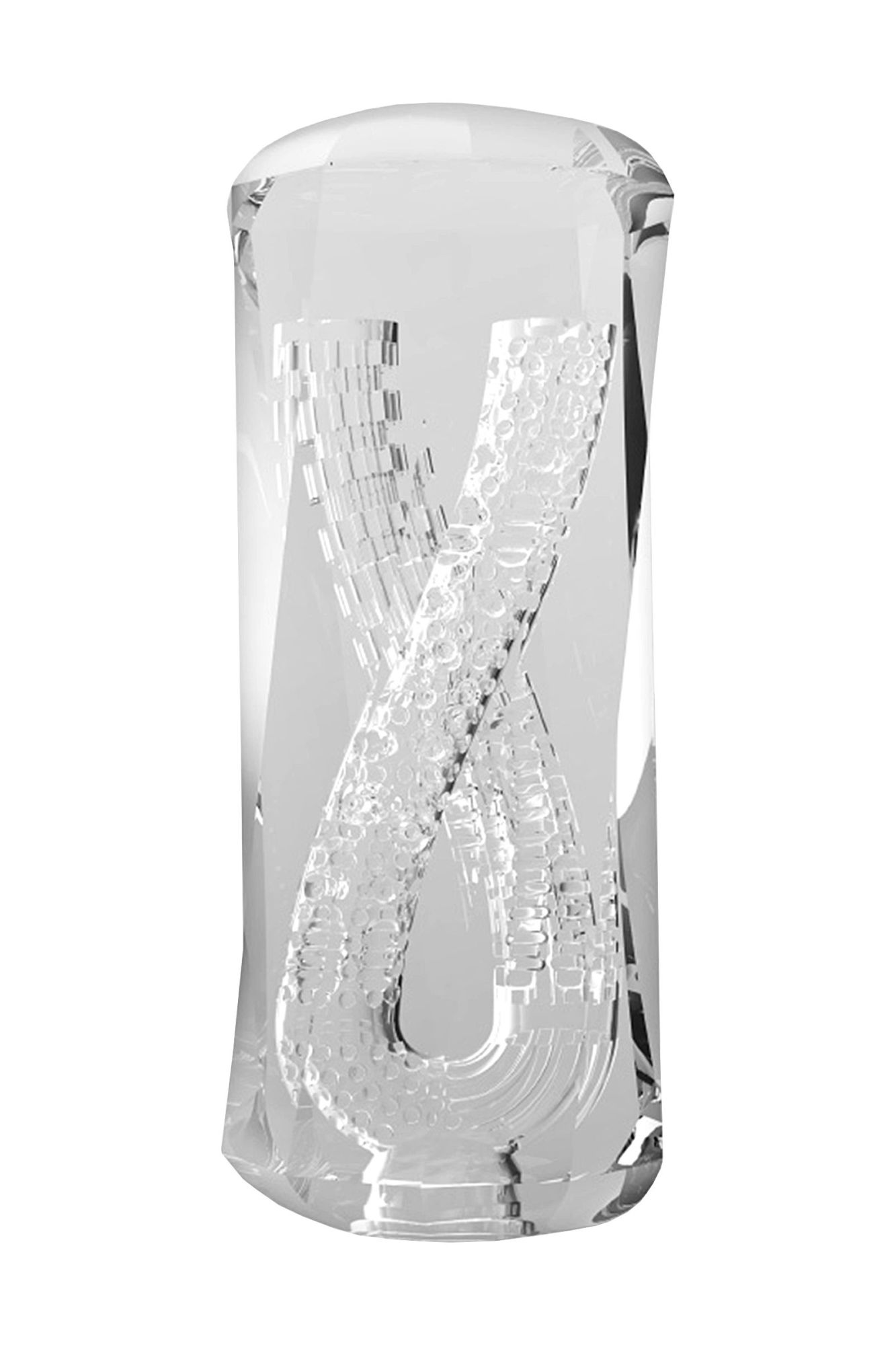 мастурбатор нереалистичный mensmax xross beads×rock close, tpe, прозрачный, 14,2 см в России