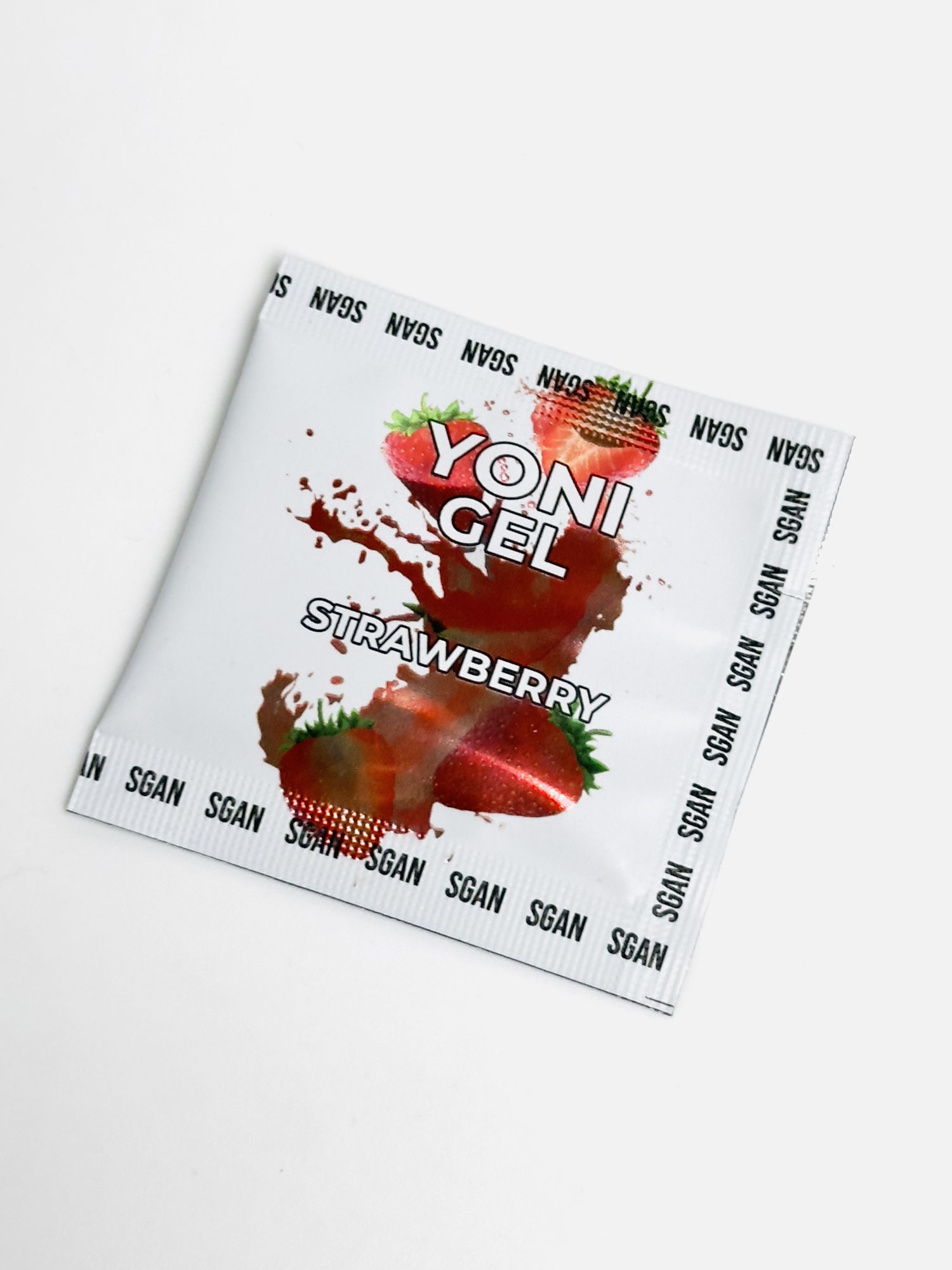 саше лубрикант sgan sensual со вкусом клубники для орального секса 5 мл 0561sg в России