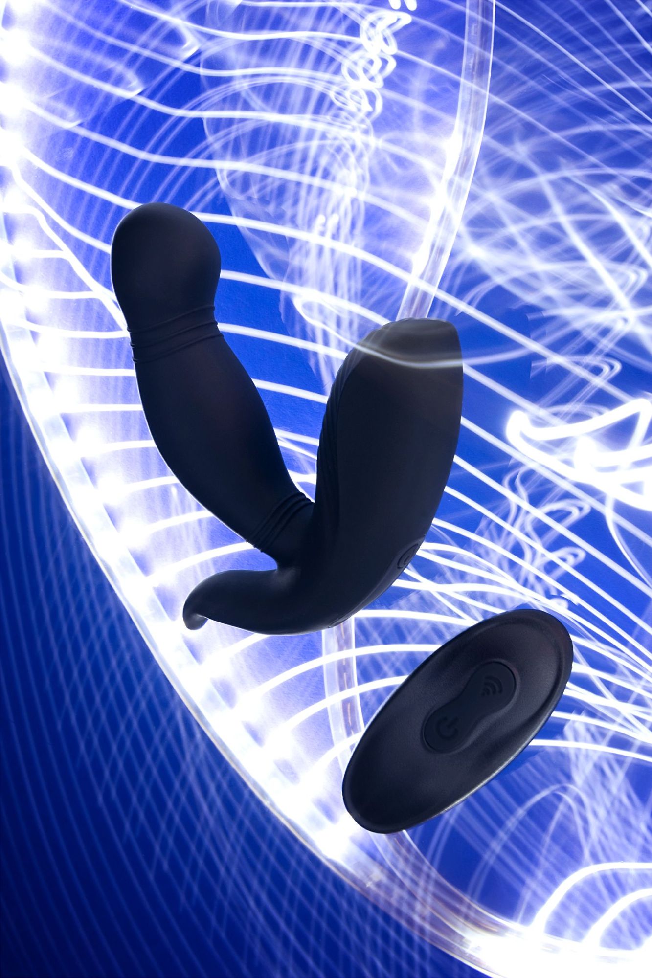 стимулятор простаты pppvibe 9 w motor, силикон, черный, 12 см в России