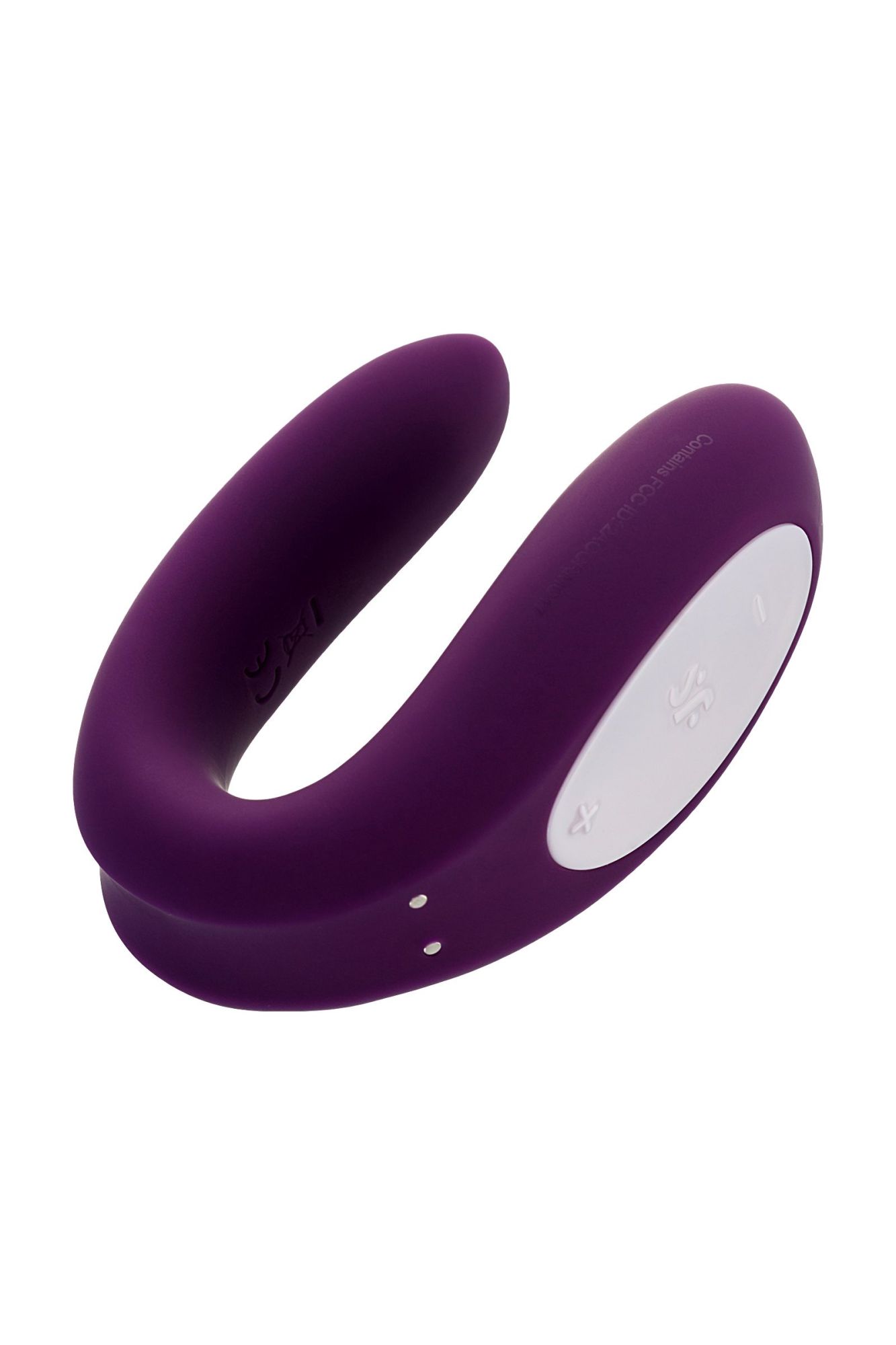 многофункциональный стимулятор для пар satisfyer partner double joy, силикон, фиолетовый, 18 см. в России